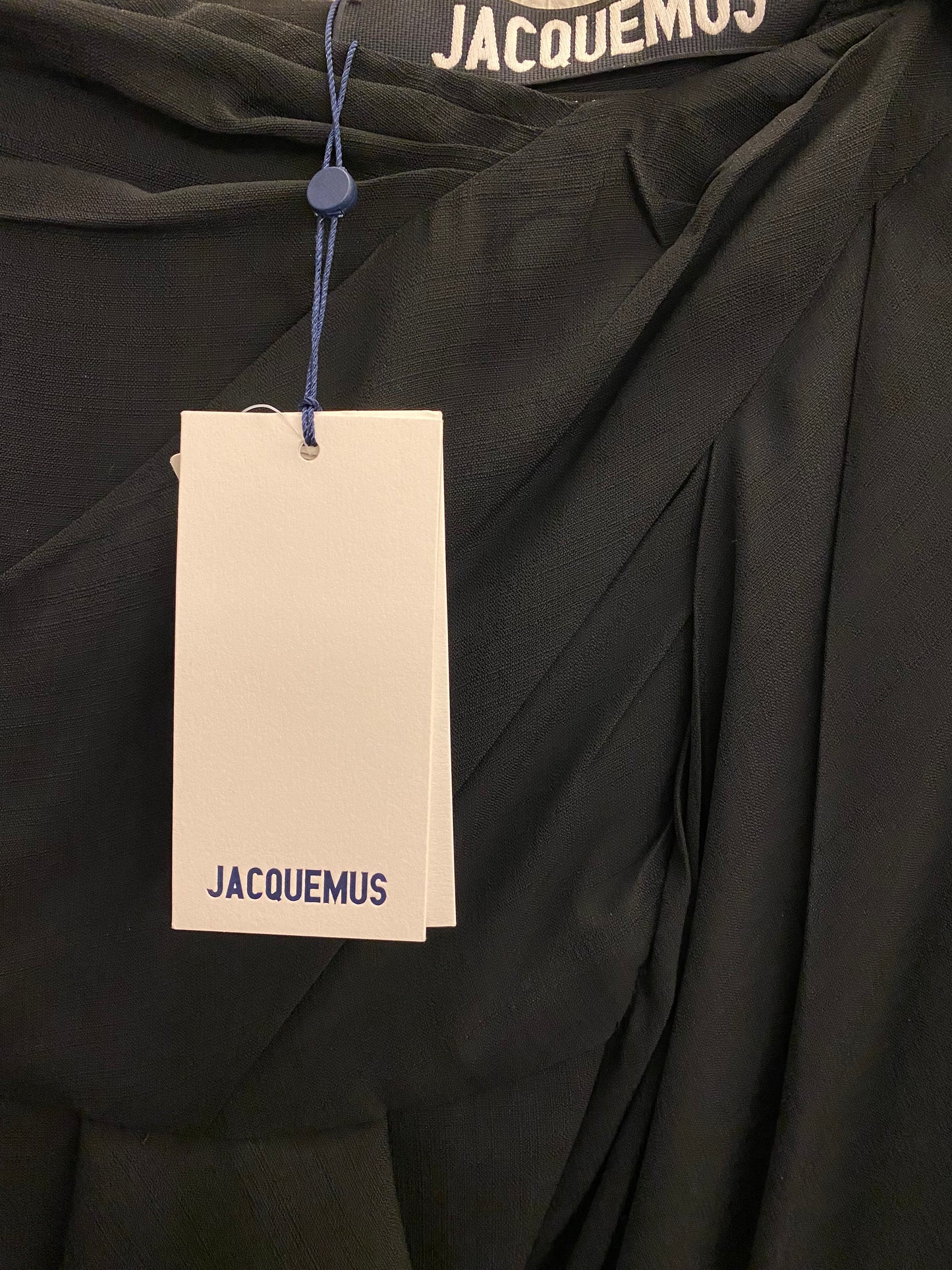 JACQUEMUS Midi Black Skirt Size 36