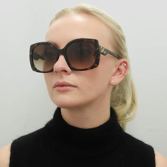 DOLCE & GABBANA DG4385 Tortoise Sunglasses