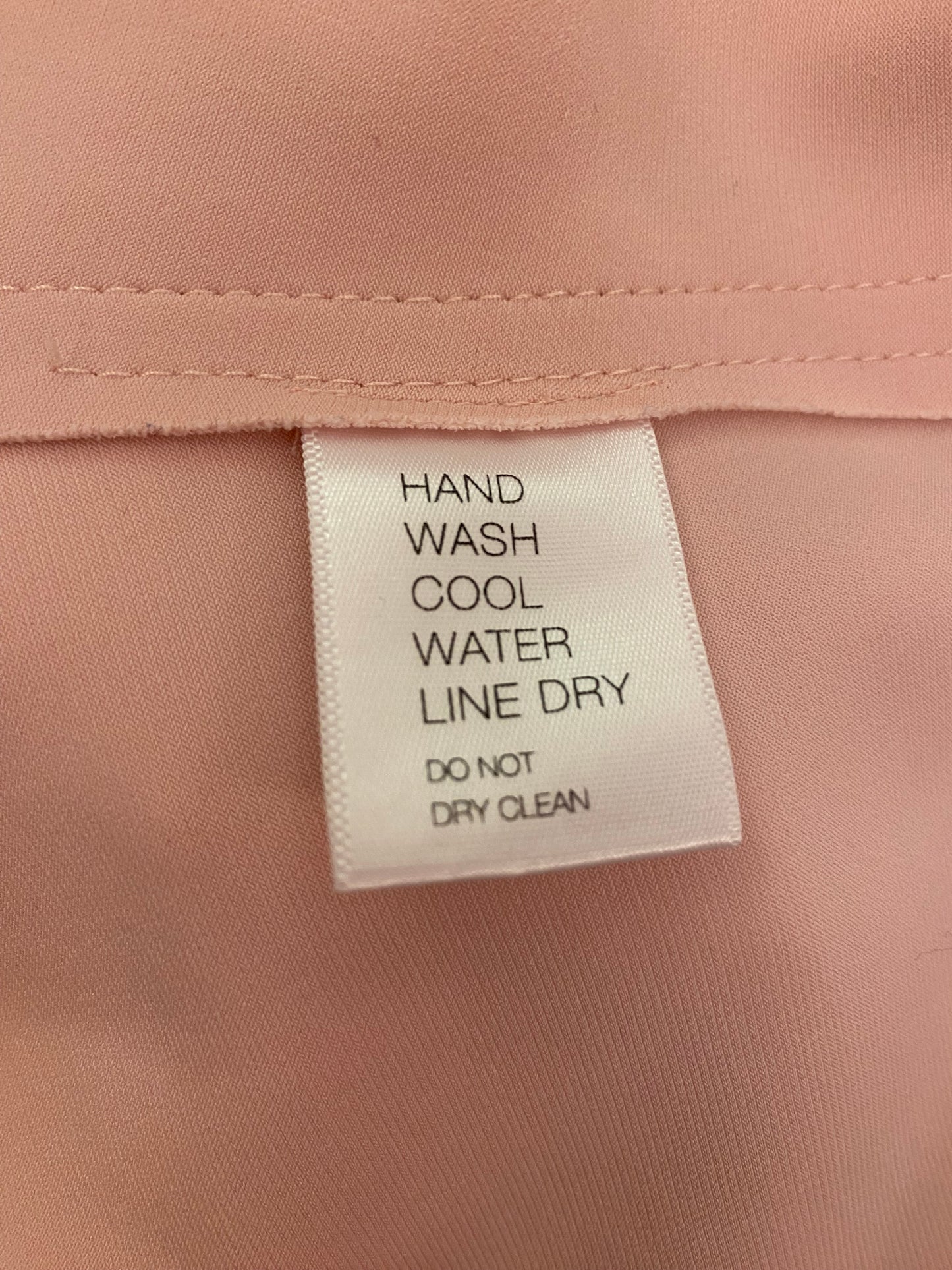 NORMA KAMALI Belted Jersey Mini Dress Light Pink Size S