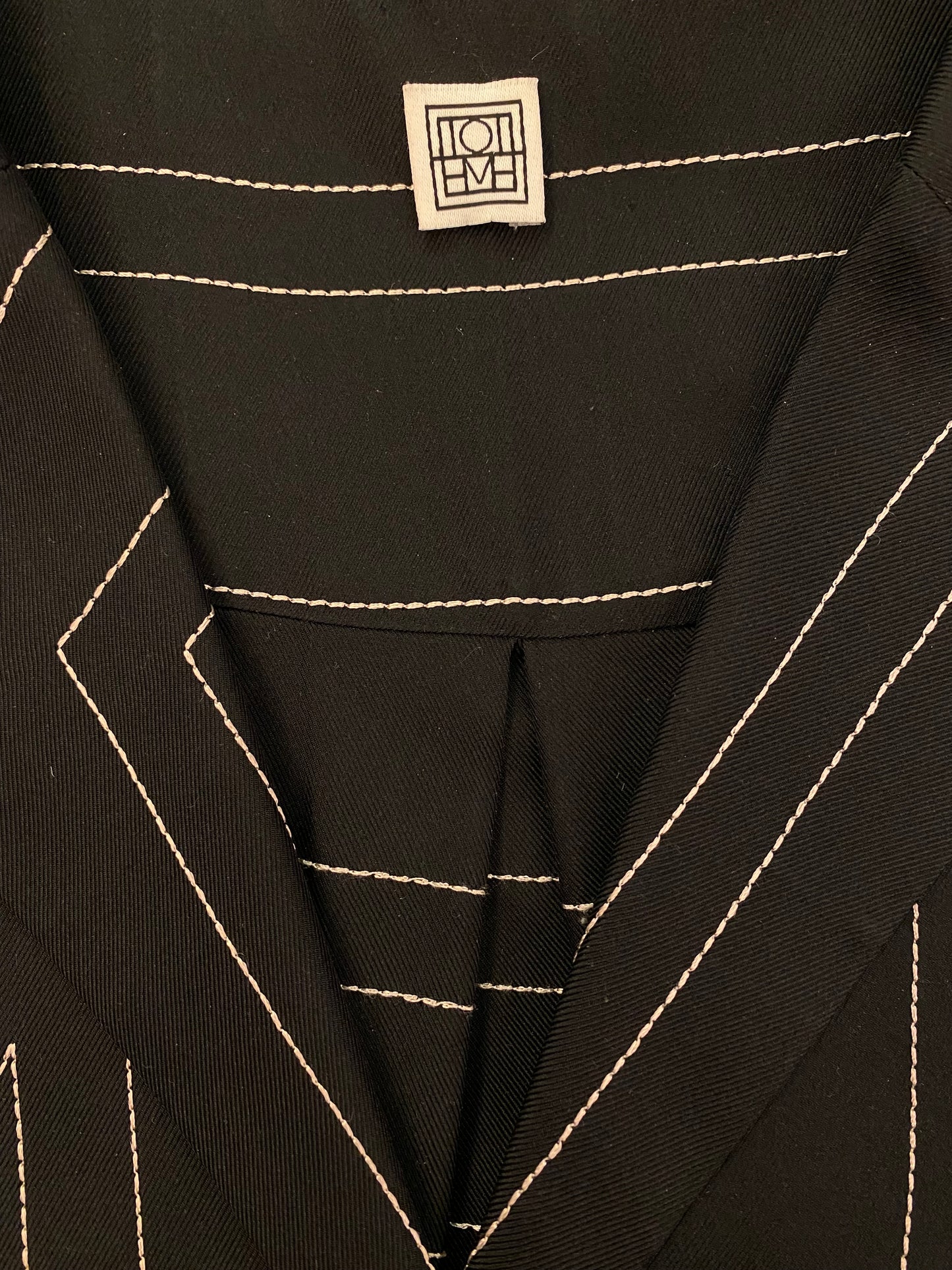 TOTÊME Logo-Embroidered Silk Set Size S