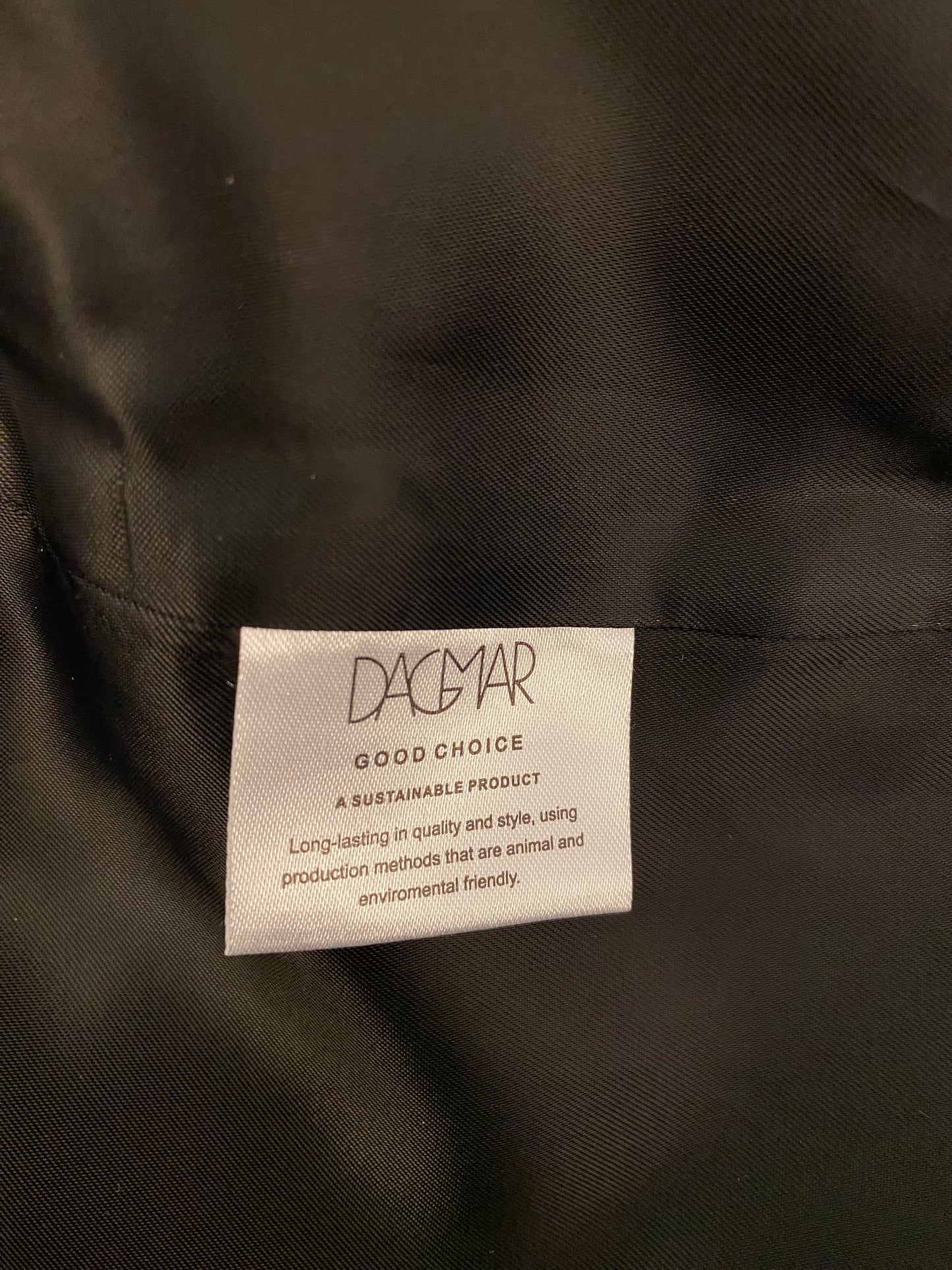 DAGMAR “Aurora” Cotton Blend Navy Jacket Size 38