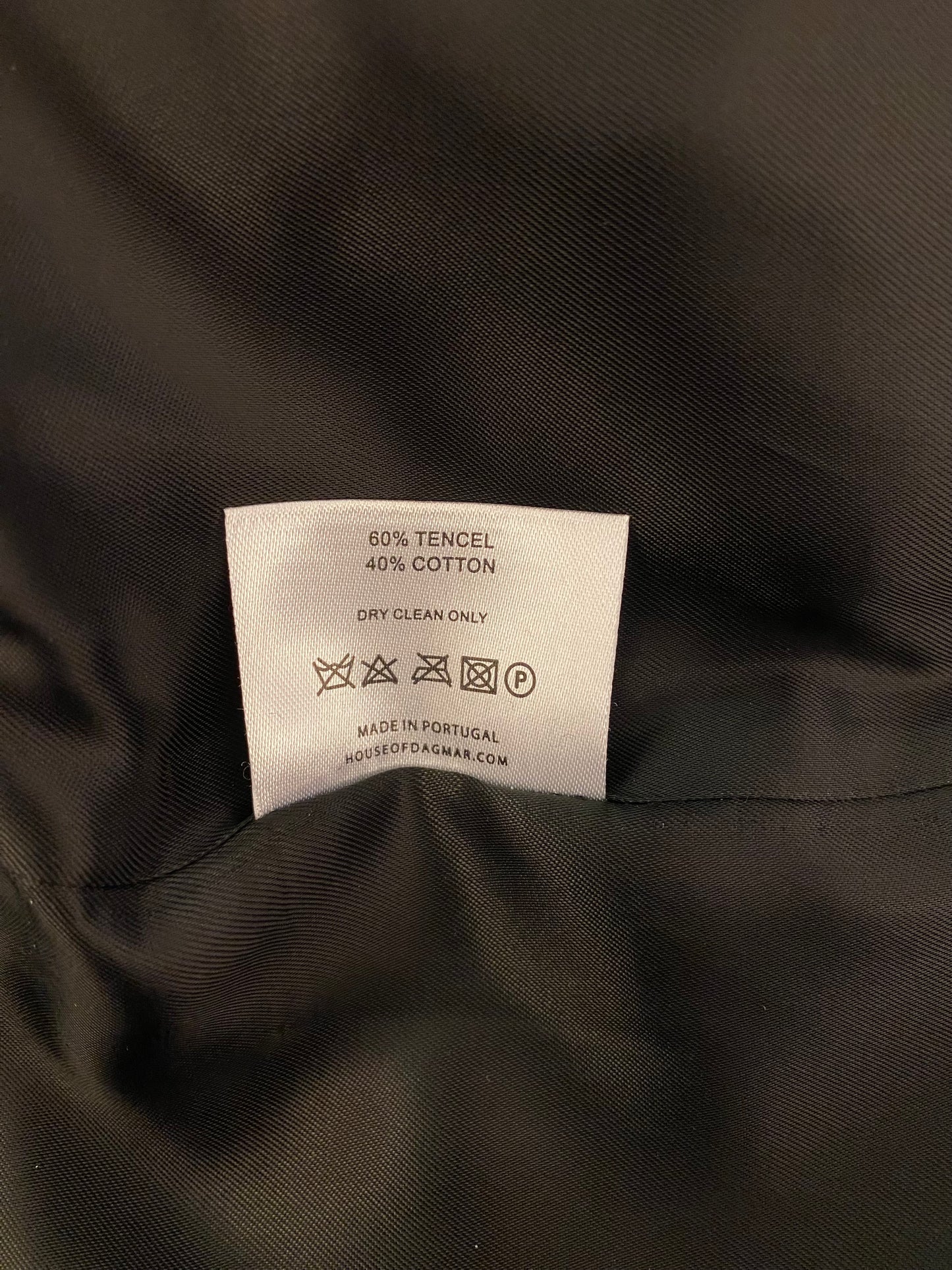 DAGMAR “Aurora” Cotton Blend Navy Jacket Size 38