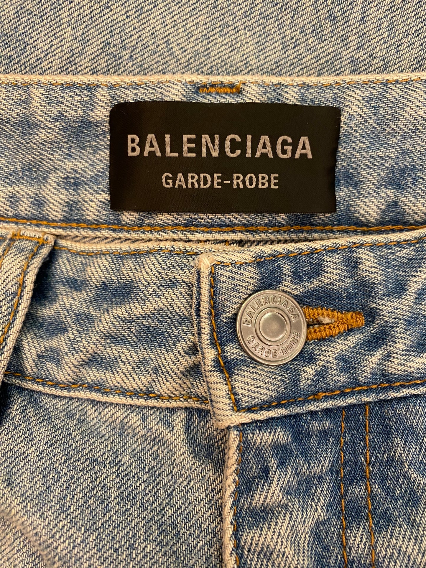 BALENCIAGA Denim Flared Jeans Size 25