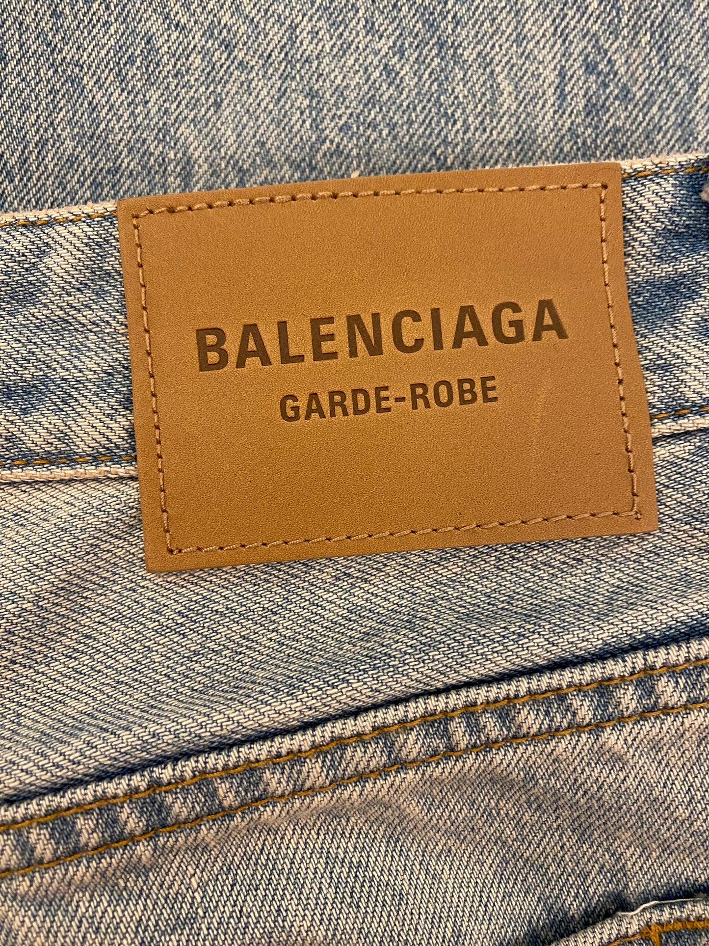 BALENCIAGA Denim Flared Jeans Size 25