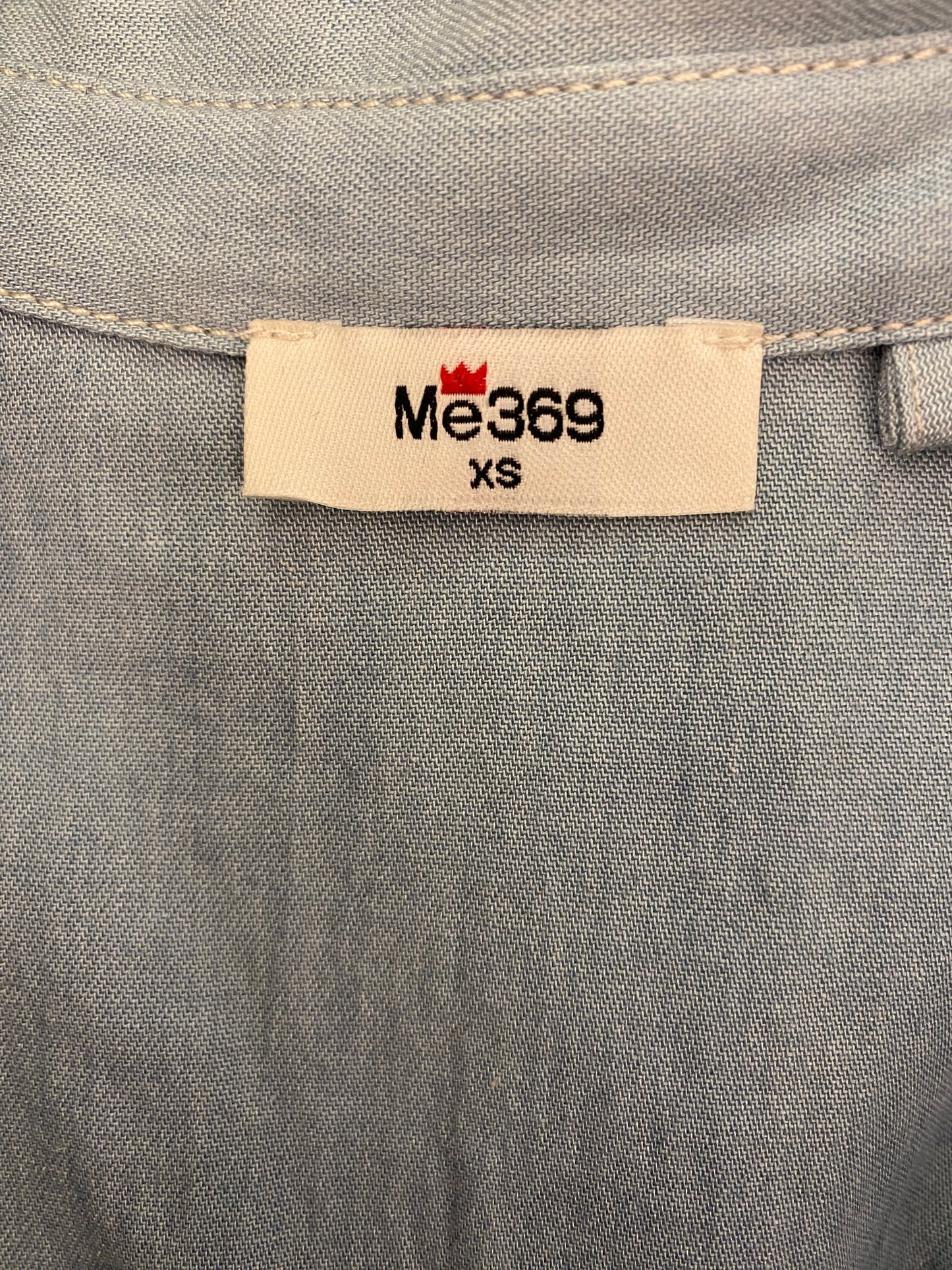 ME369 Elena Magic Combined Denim Dress Size XS