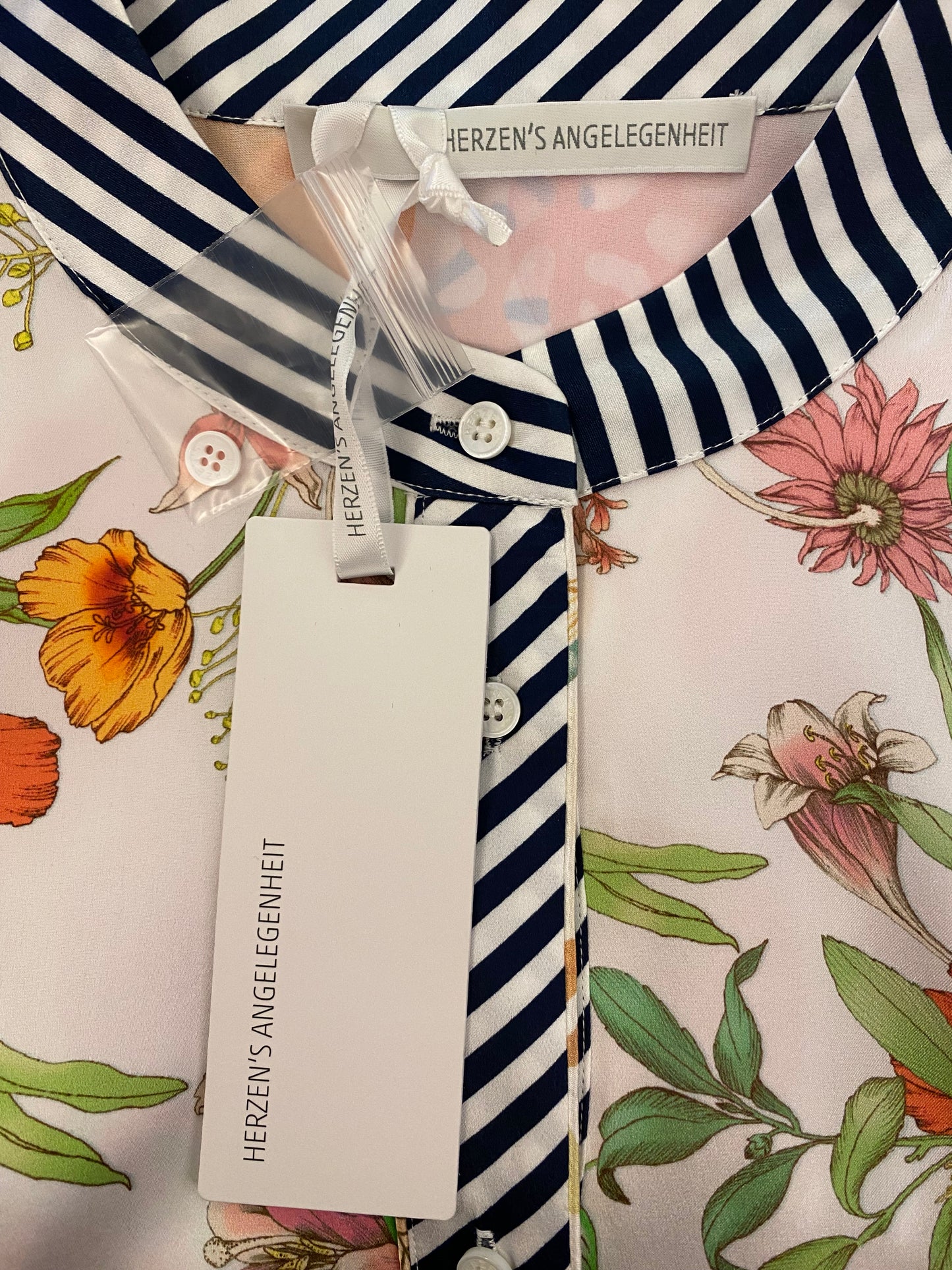 HERZEN'S ANGELEGENHEIT Silk Dress Size 38