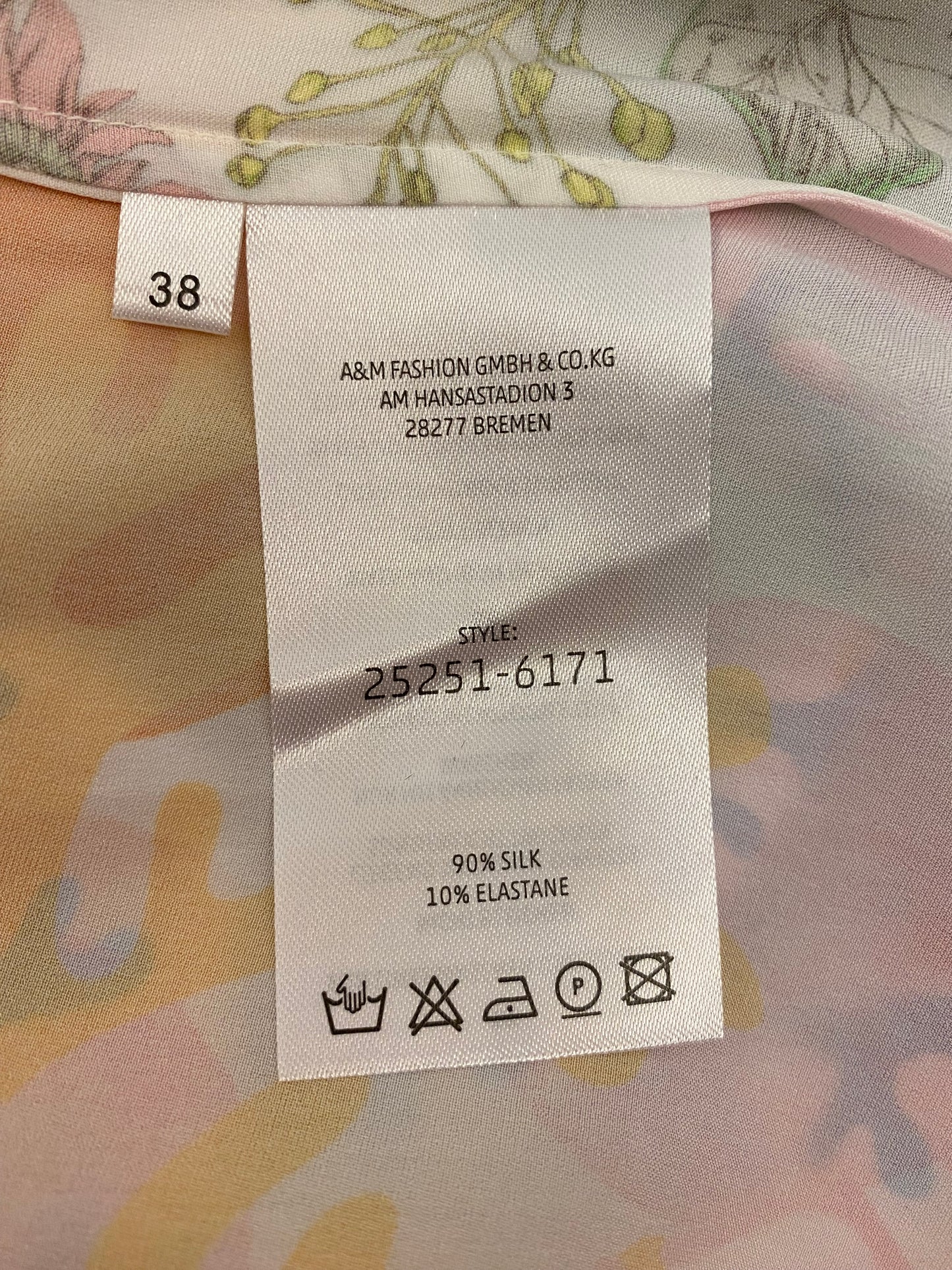 HERZEN'S ANGELEGENHEIT Silk Dress Size 38