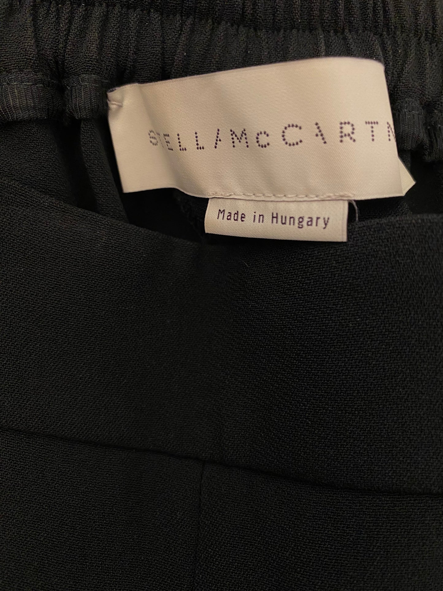 STELLA MCCARTNEY Crepe Trousers Size 38