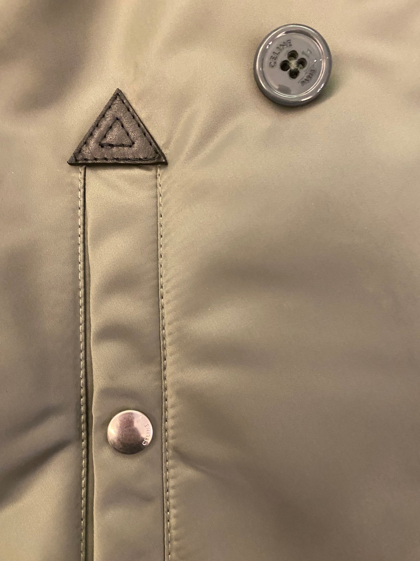 CELINE Fur-Trim Parka Size M