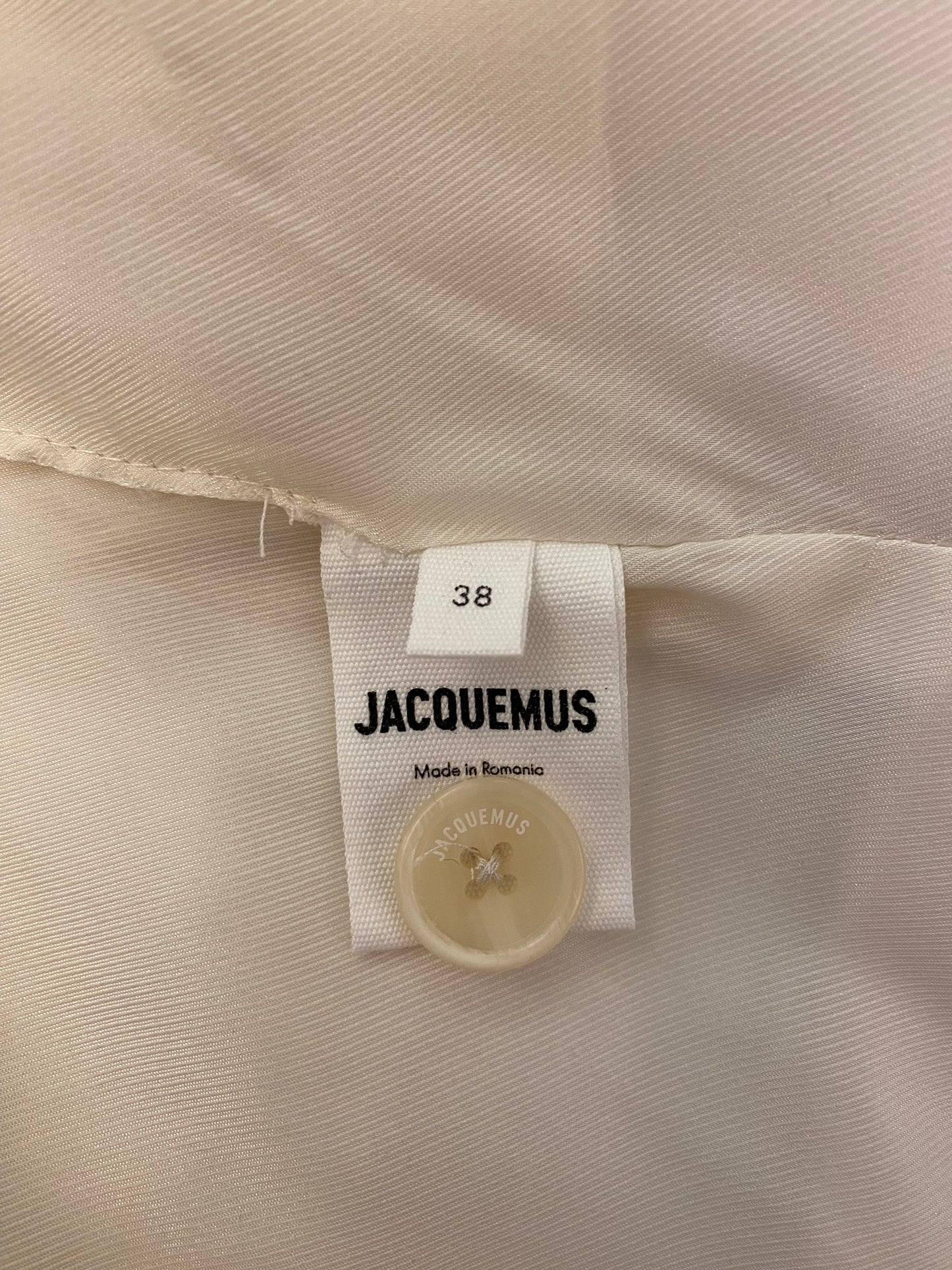 JACQUEMUS La Robe Bari Linen-blend Dress Size Eu 36