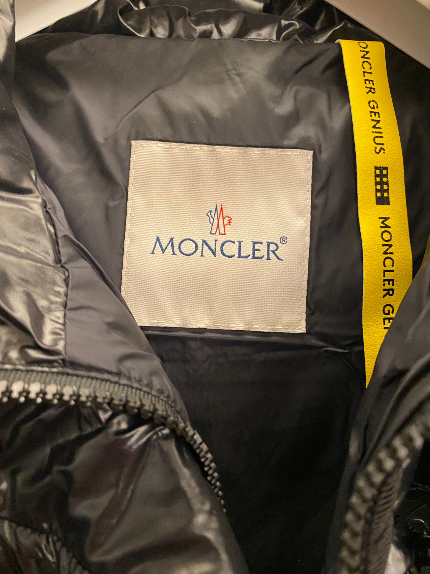 MONCLER Simone Rocha Black Down Coat Size 0