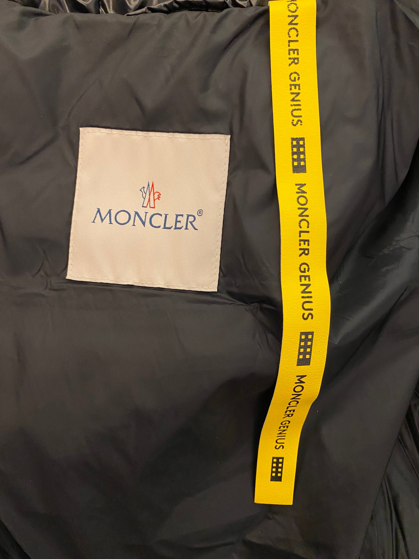 MONCLER Simone Rocha Black Down Coat Size 0