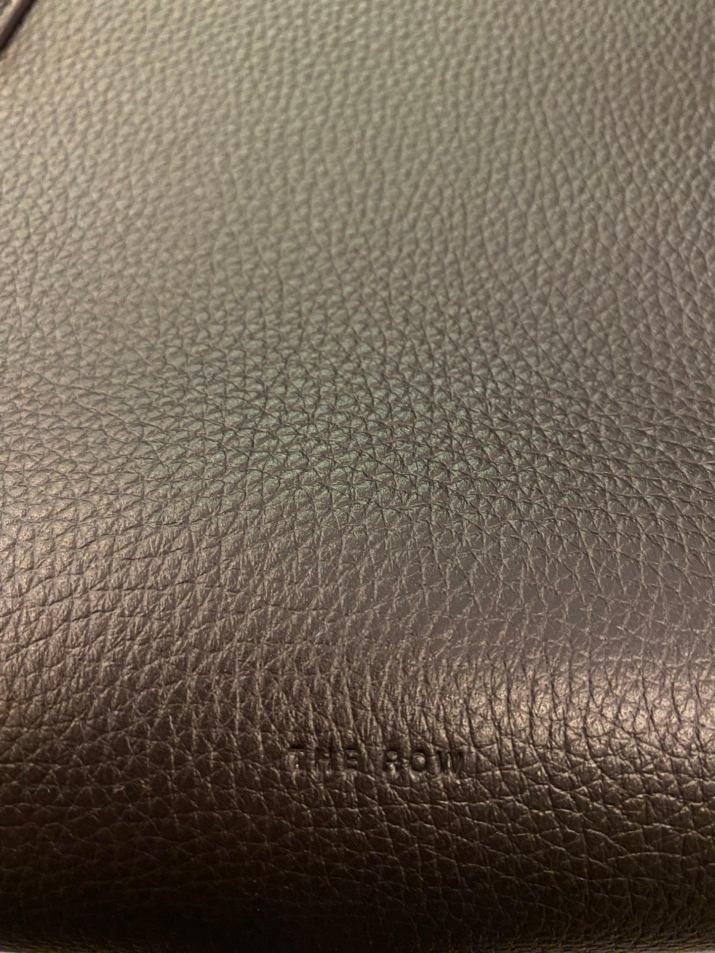 THE ROW India 12.00 Dark Brown Leather Bag