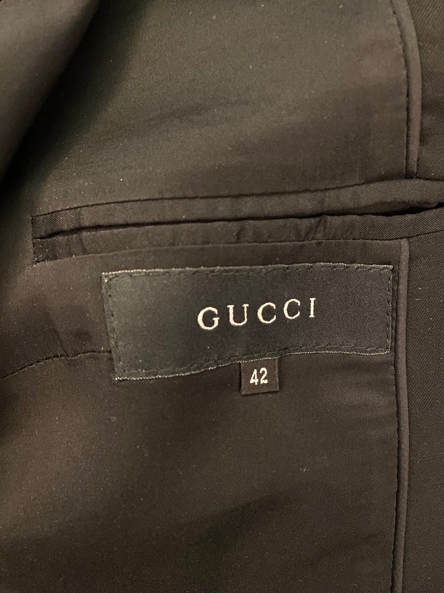 GUCCI Single Breasted Fitted Blazer Size It 42