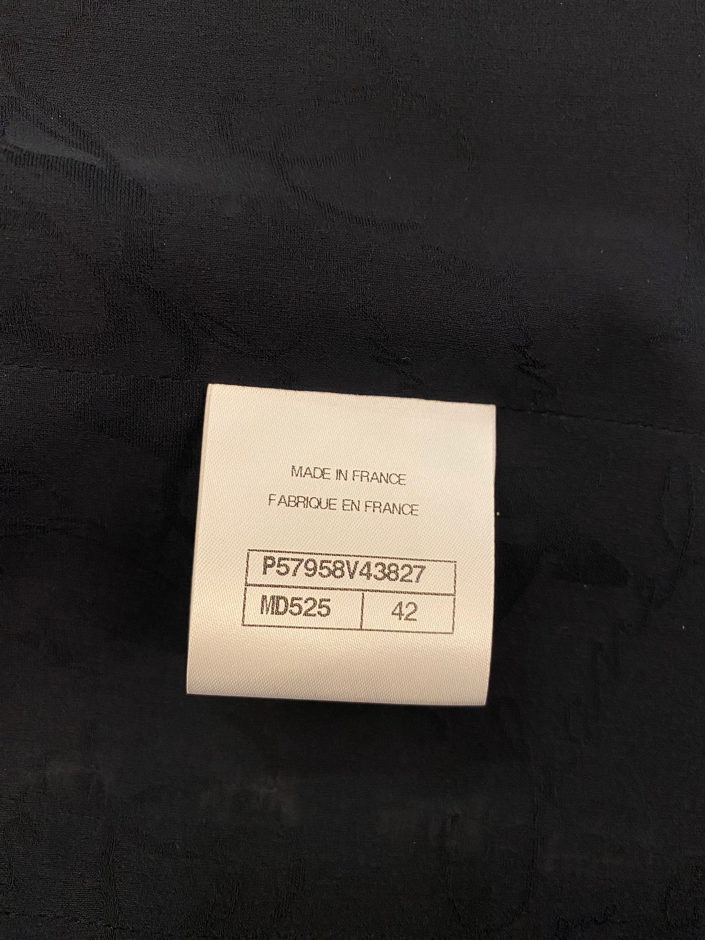 CHANEL Tweed Button-Up Dress Size Fr 42