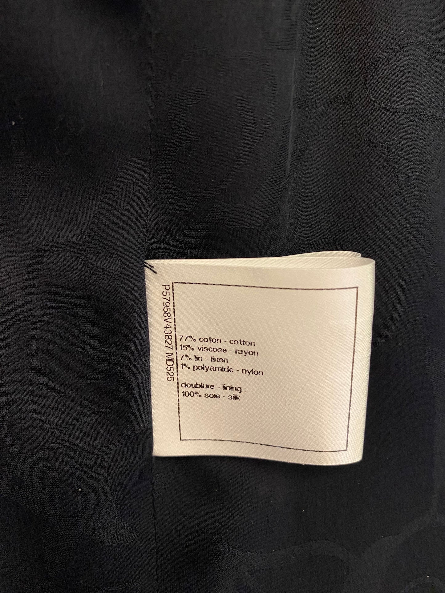 CHANEL Tweed Button-Up Dress Size Fr 42