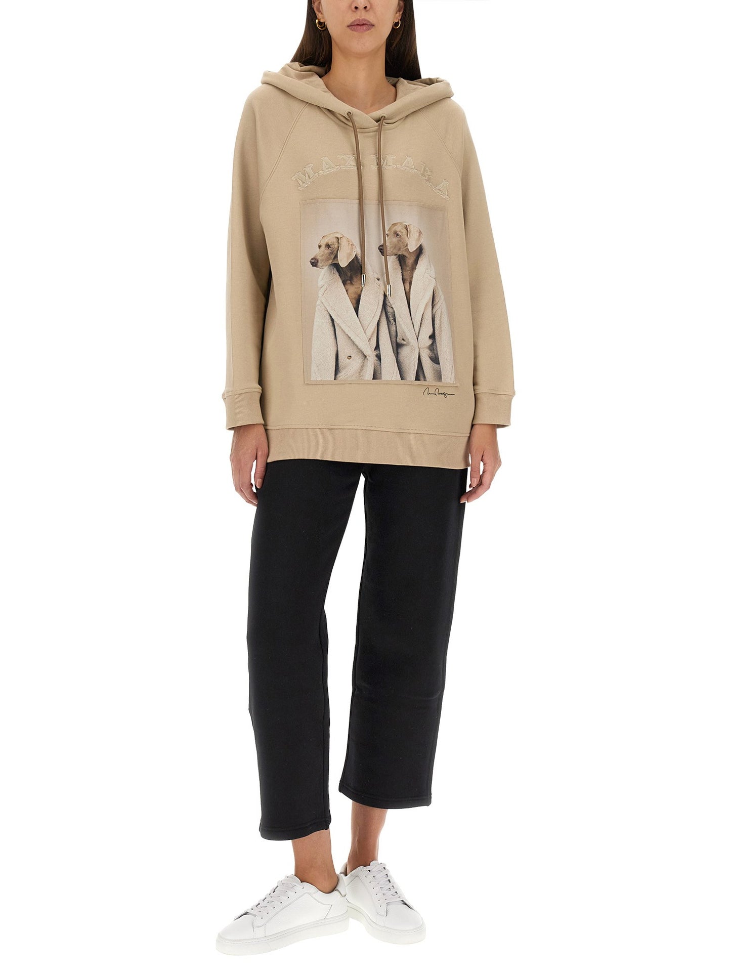 MAX MARA Sweatshirt with Wegman Print Size XS