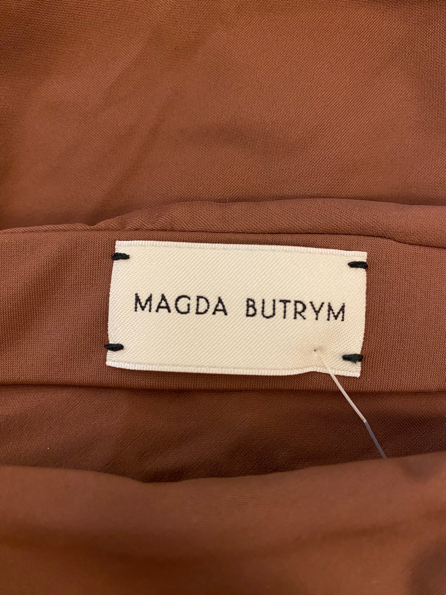 MAGDA BUTRYM Draped Mini Swim Skirt Size 38