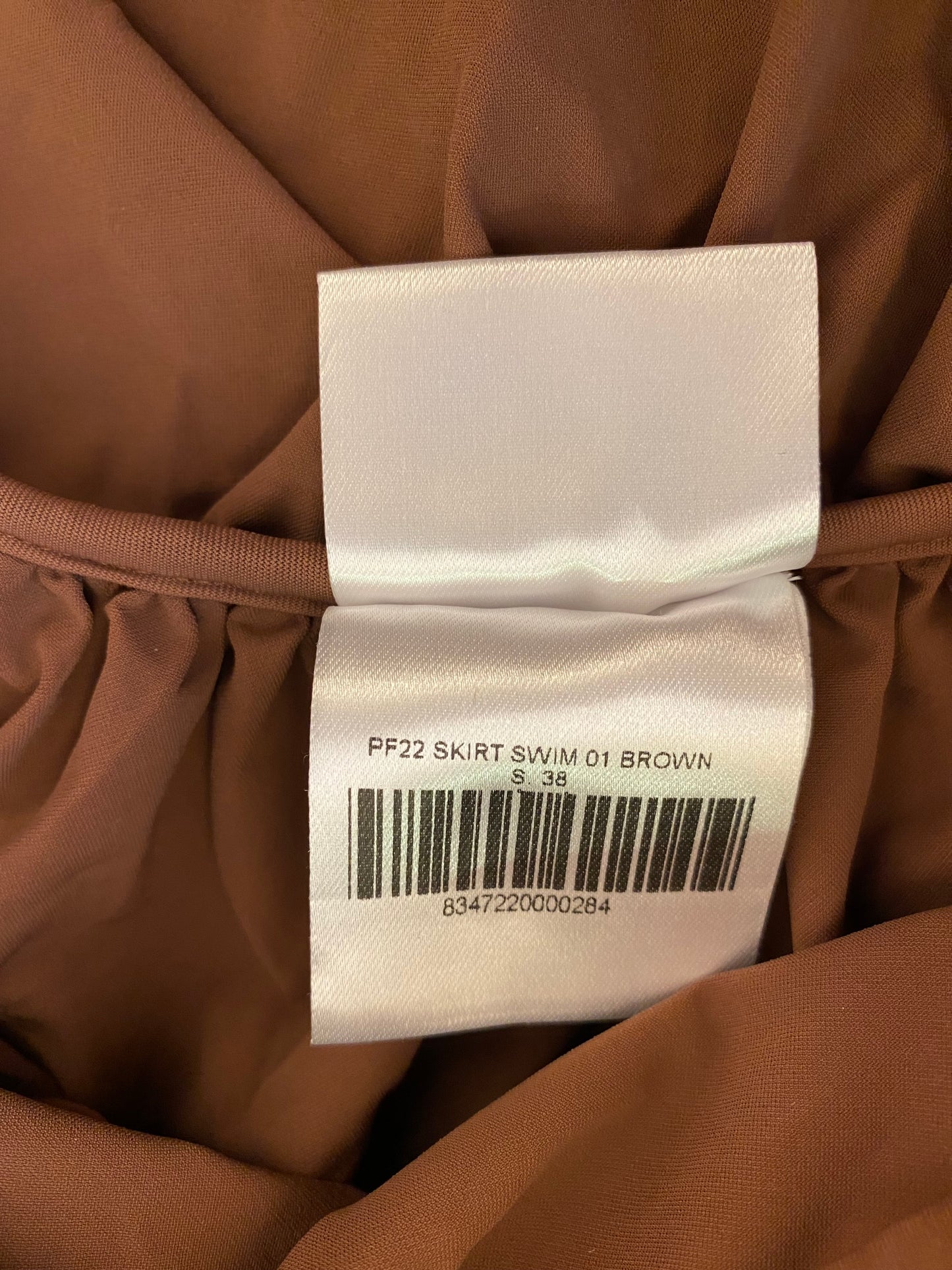 MAGDA BUTRYM Draped Mini Swim Skirt Size 38