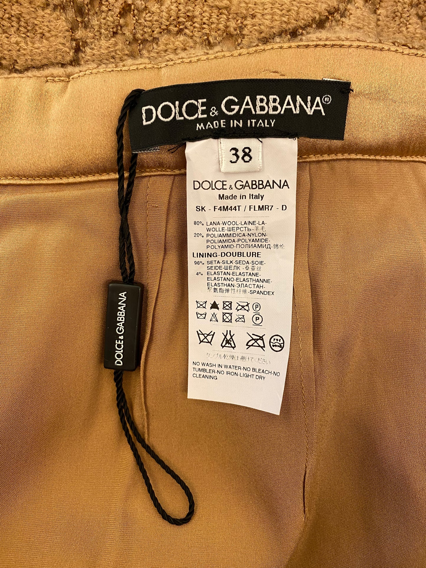 DOLCE & GABBANA Skirt Size It 38 Eu 34/36