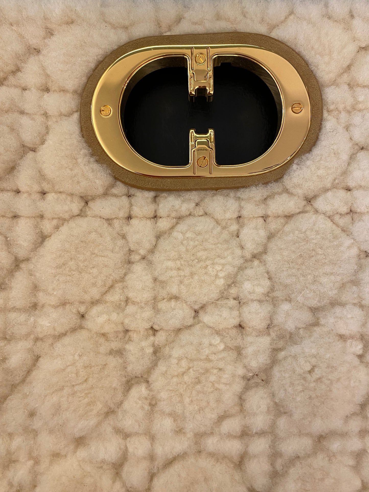 CHRISTIAN DIOR Cannage Large Caro Bag