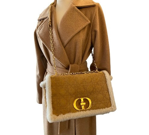 CHRISTIAN DIOR Cannage Large Caro Bag