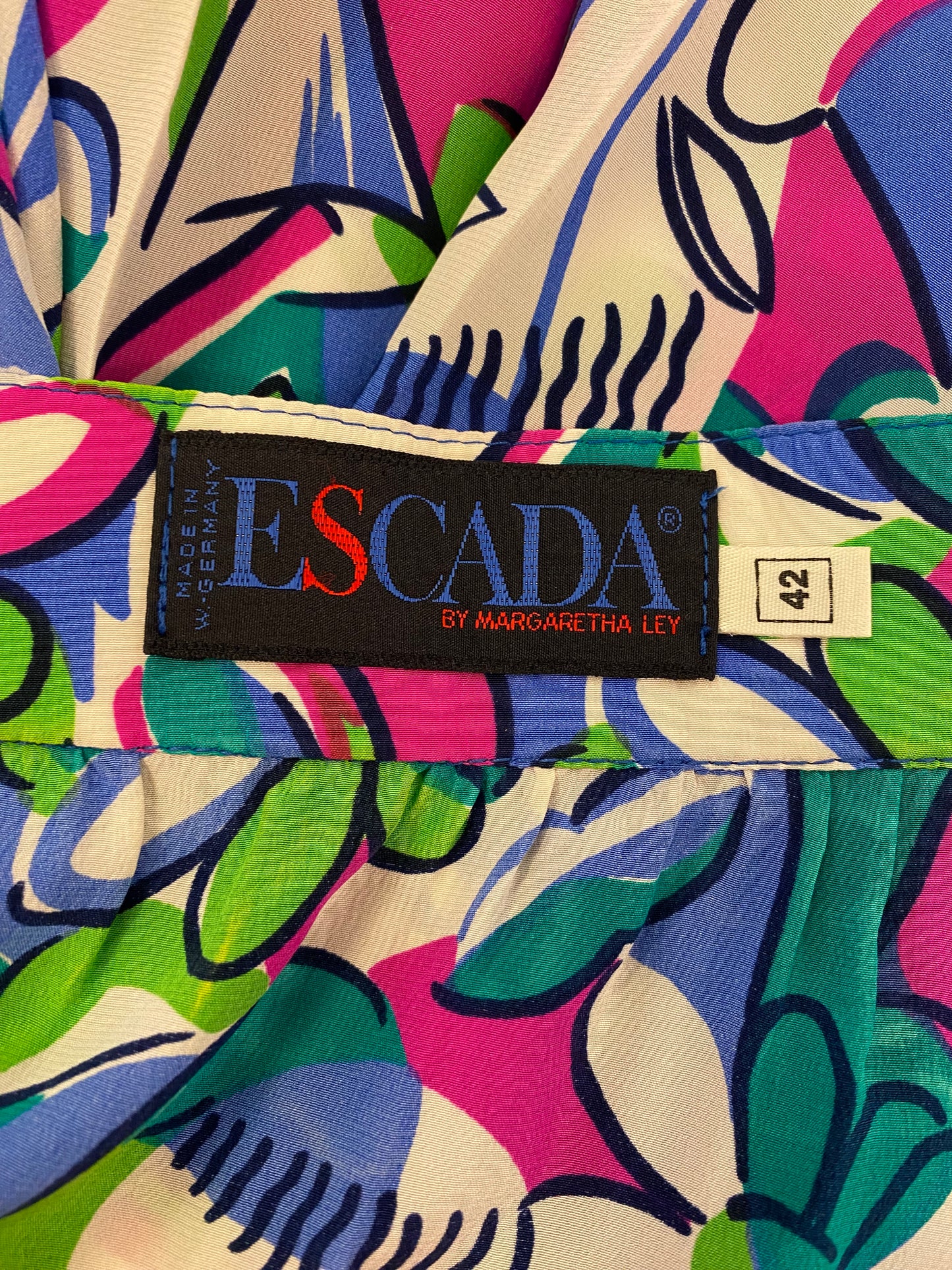 ESCADA Silk Wrap Skirt Size 42