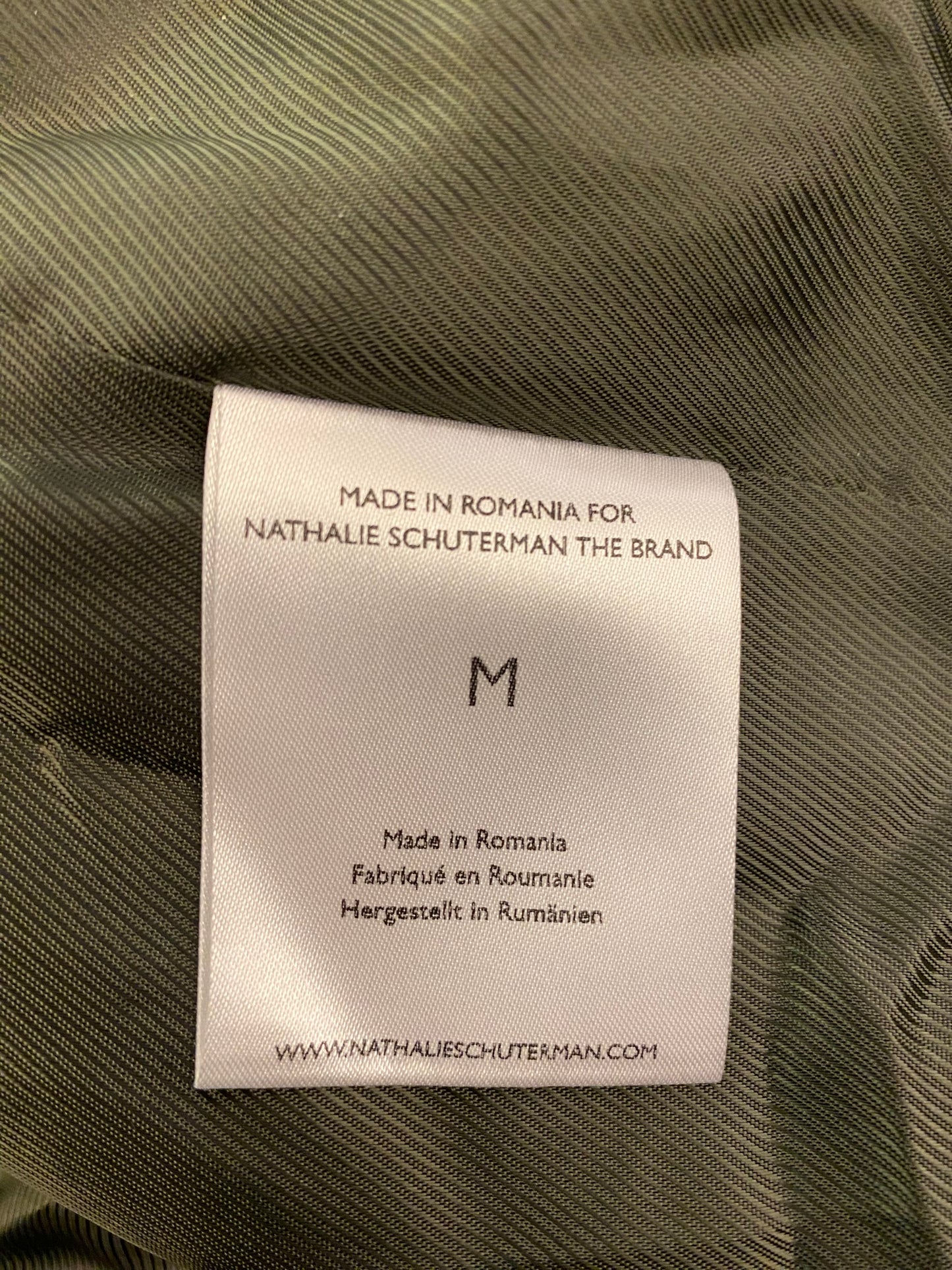 NATHALIE SCHUTERMAN Wool/ Cashmere Jacket Size M