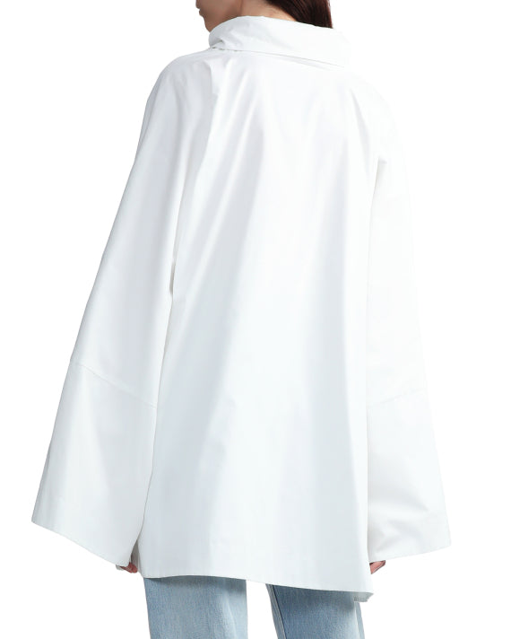 THE ATTICO Collar Bow Cotton Shirt Size 36