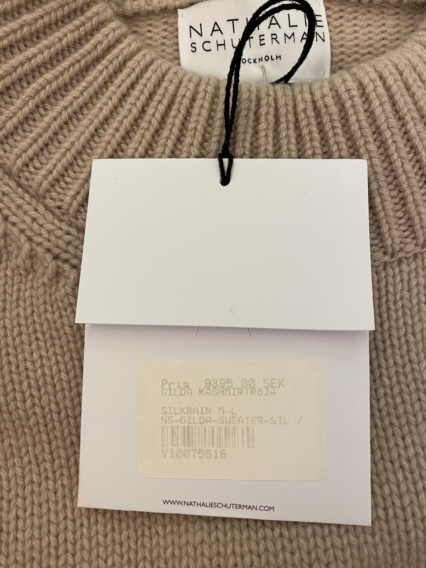 NATHALIE SCHUTERMAN Cashmere Sweater Size M/L