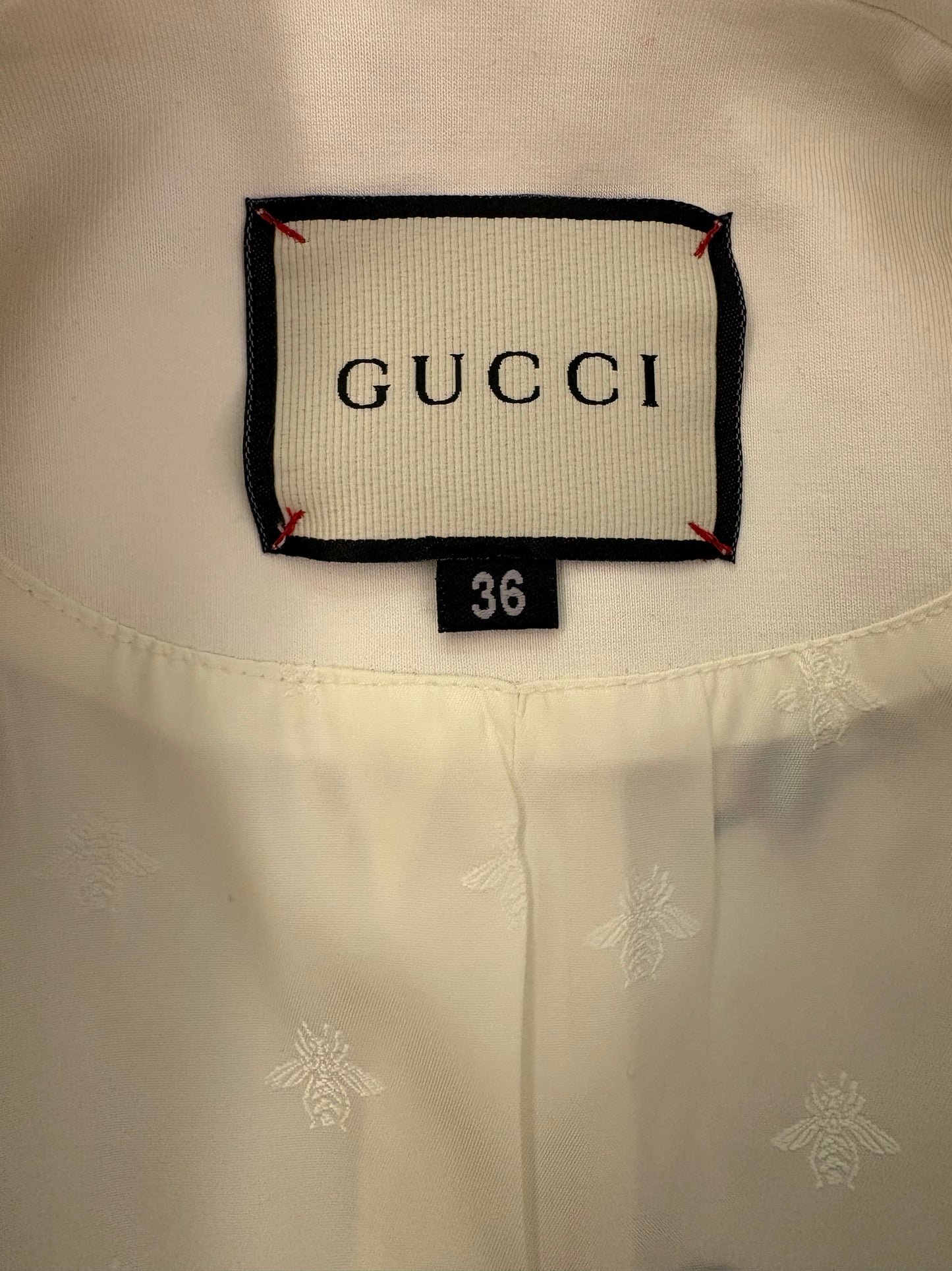 GUCCI “Loved” Embroidered Blazer Size 36