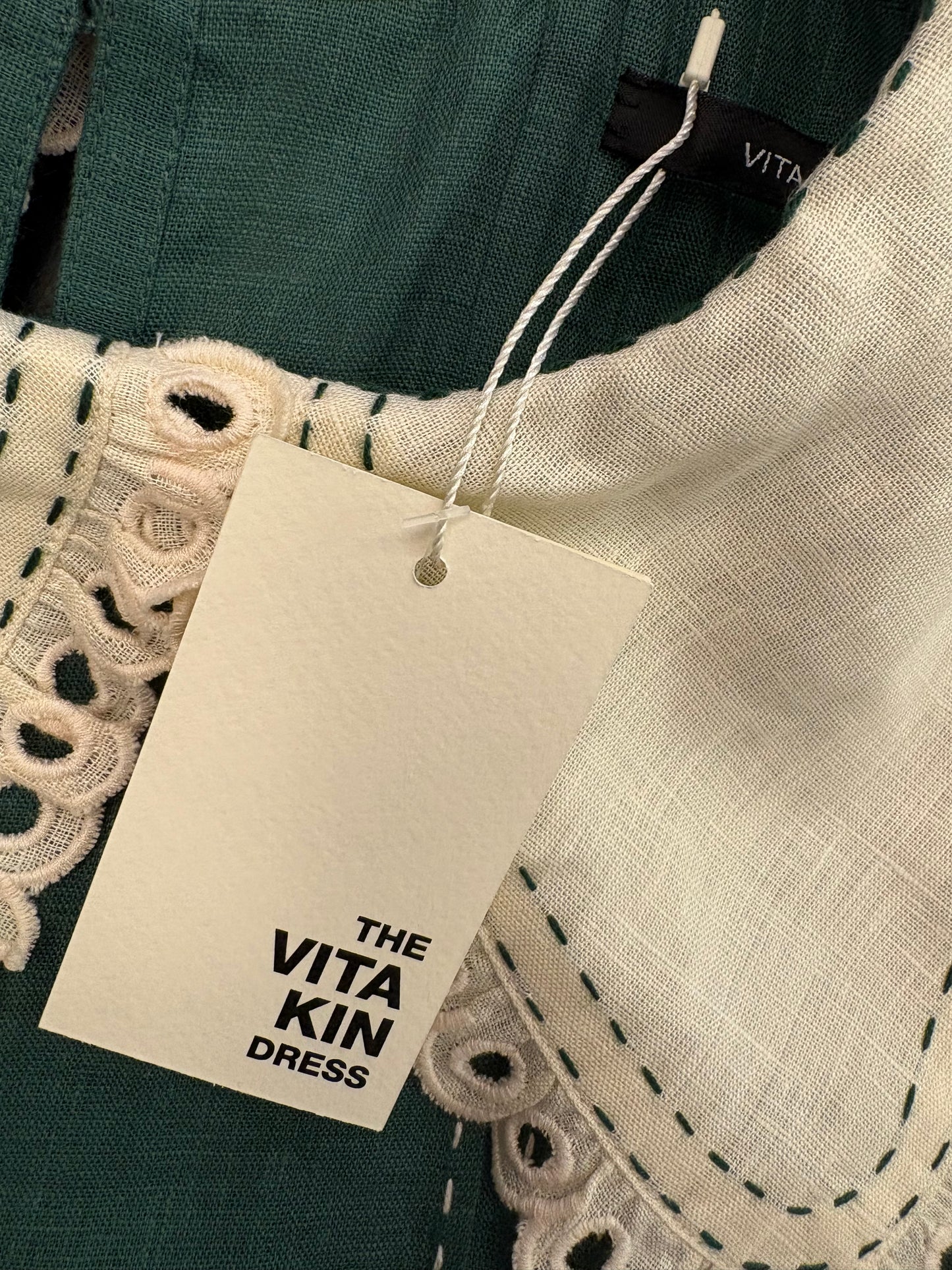 VITA KIN Daisy Midi Dress Green Size S