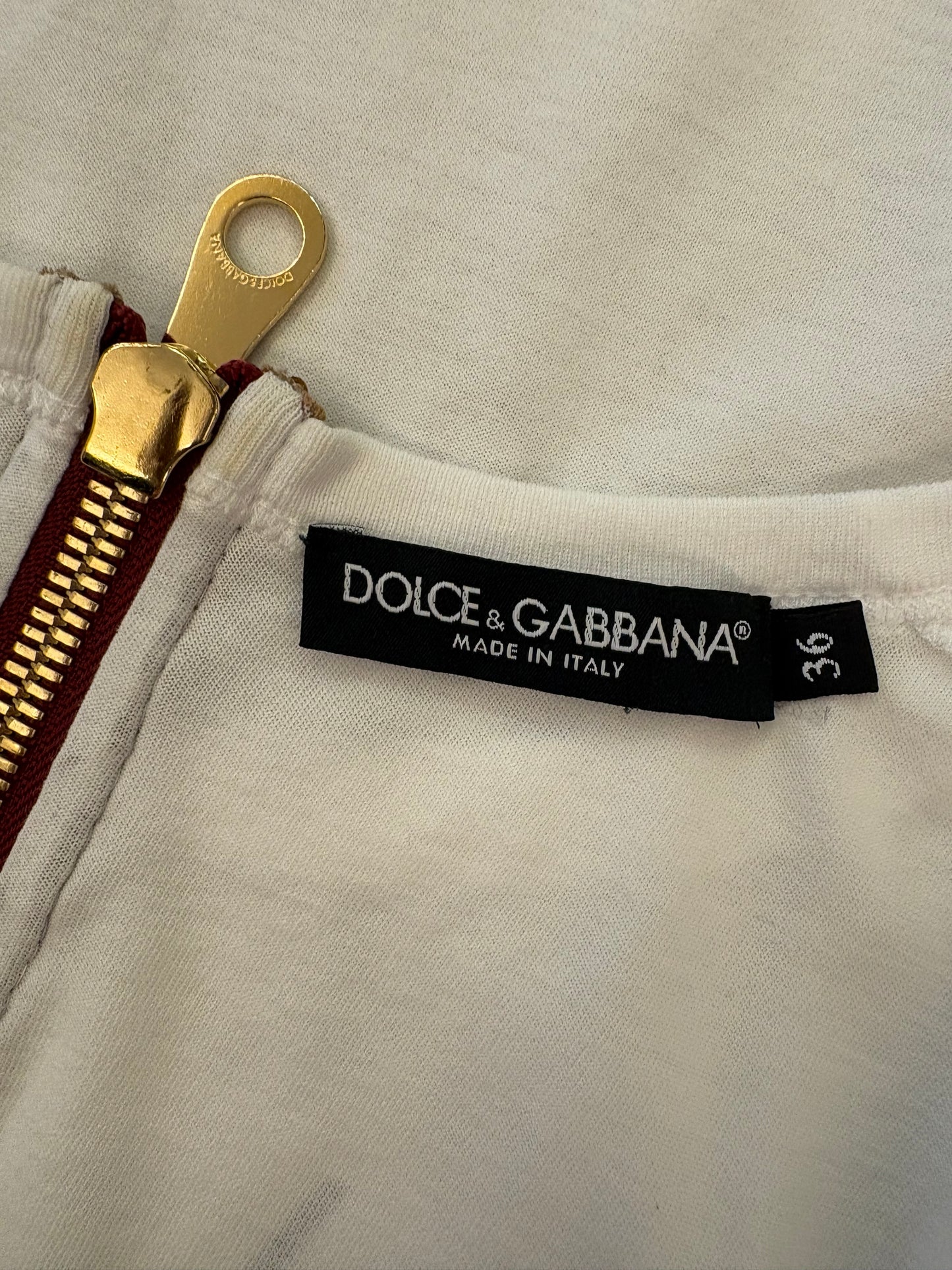 DOLCE & GABBANA T-shirt “#PLEASE SAY SORRY 2 ME” Size S