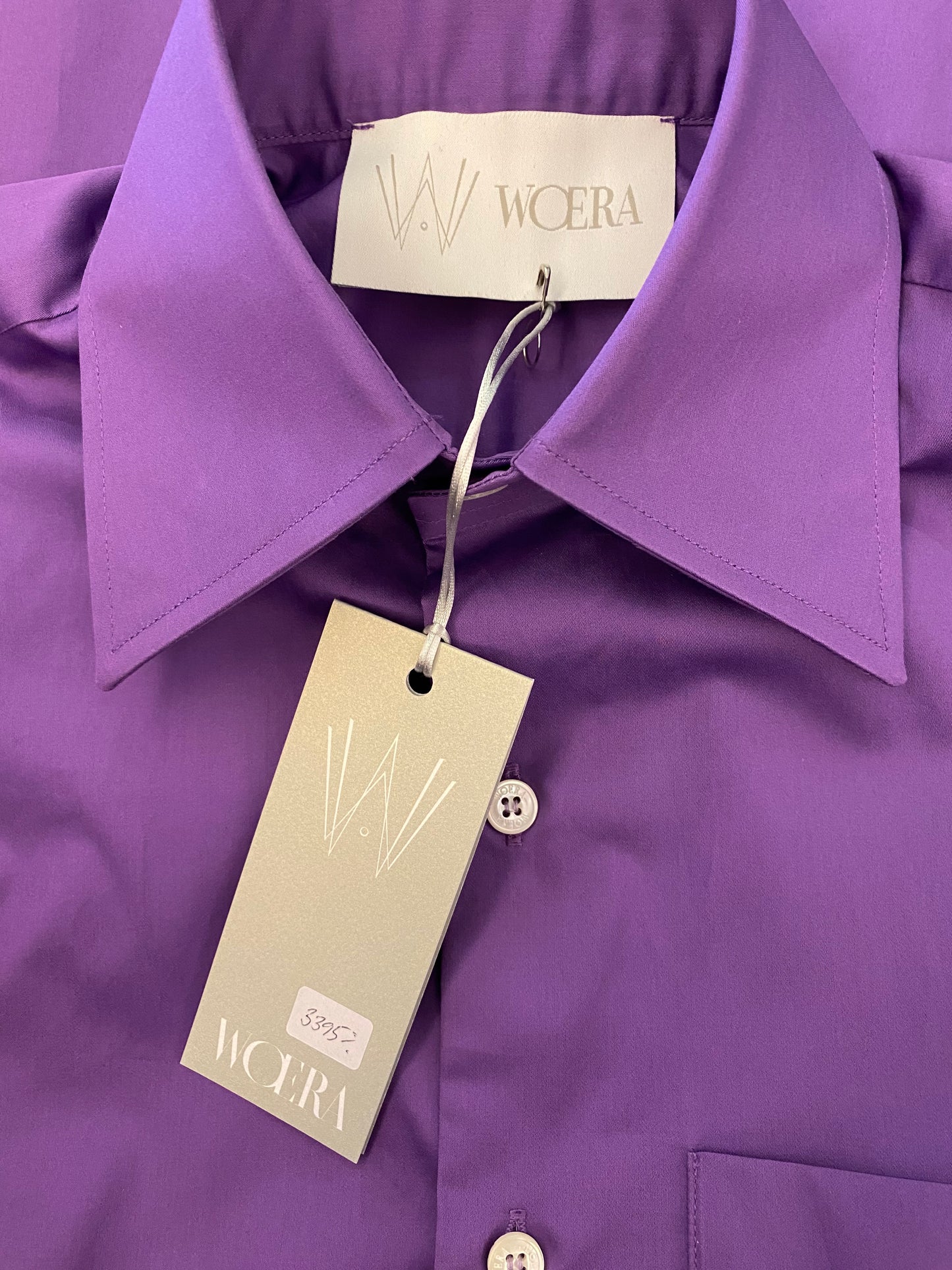 WOERA Classic Cotton Shirt Size 0/ 34