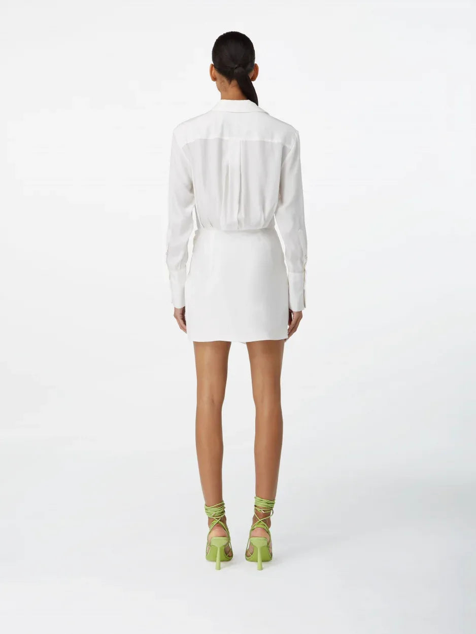 GAUGE81 Naha Silk Mini Dress Size S