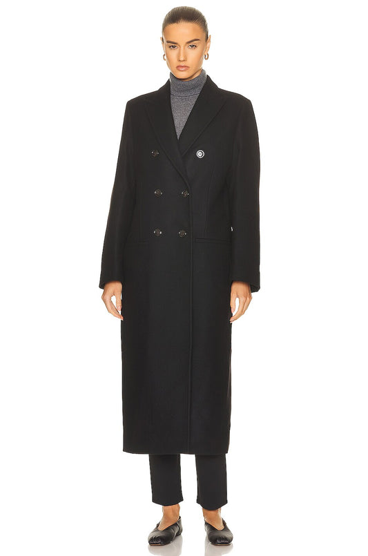 TOTÊME Double-Breasted Tailored Wool Coat Size 34