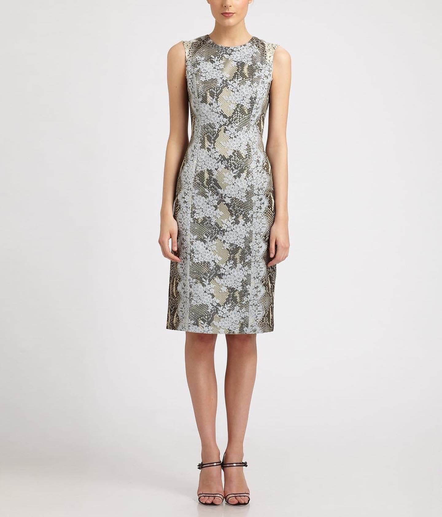 ERDEM Silk / Lace Dress Size EU 38