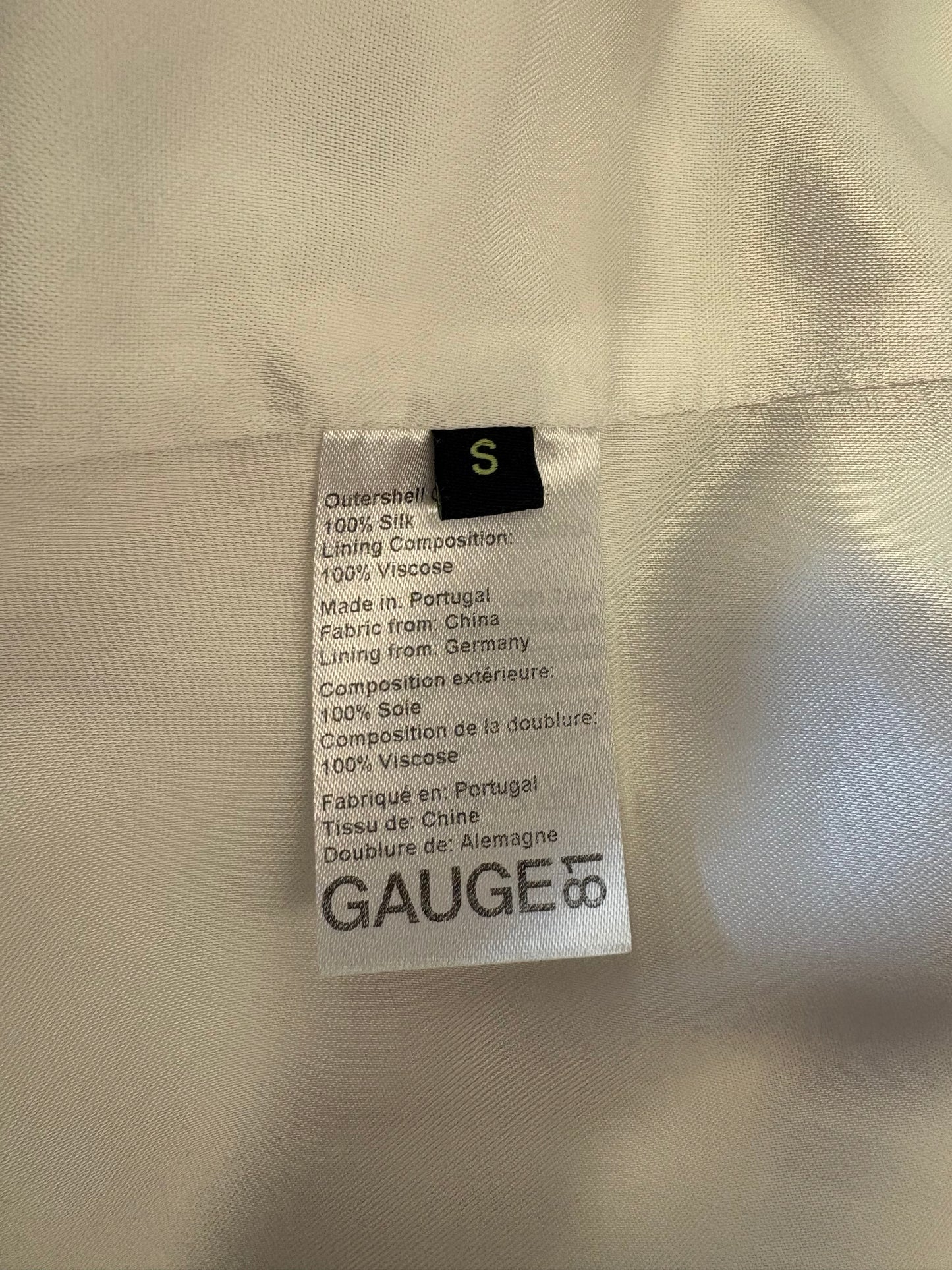 GAUGE81 Naha Silk Mini Dress Size S