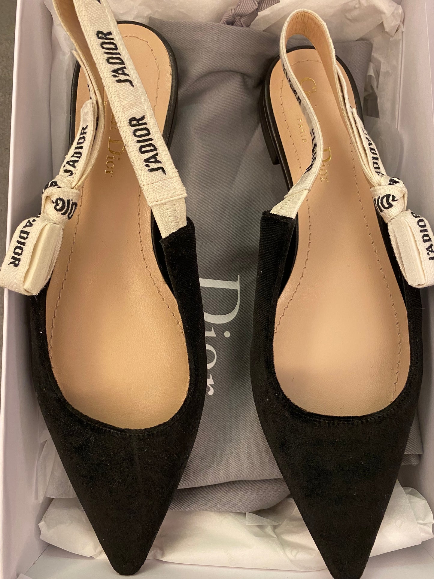 DIOR J'Adior Slingback-flats Size 38,5