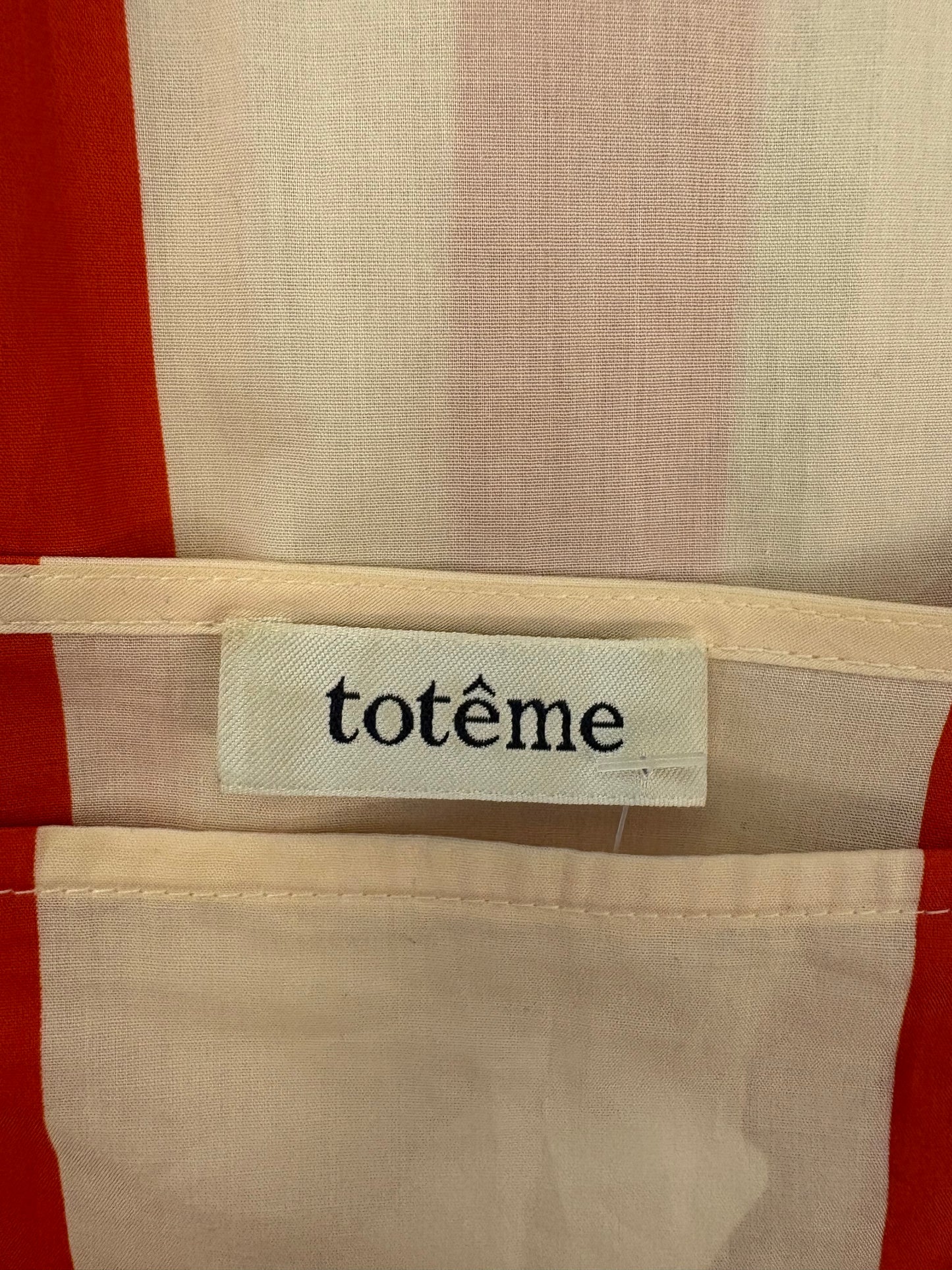 TOTÊME Estepone Cotton Dress Size S