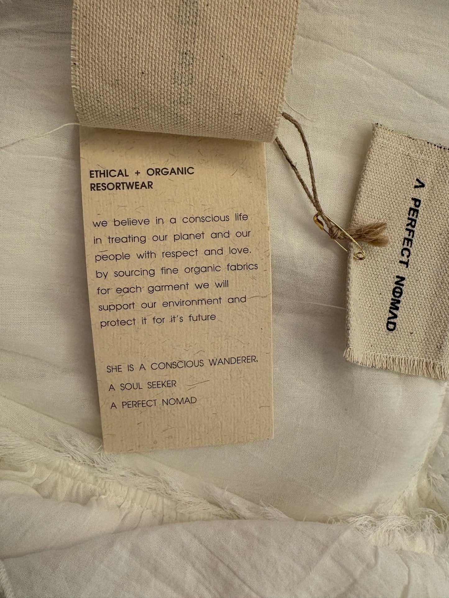 A PERFECT NOMAD Cotton White Blouse Size S
