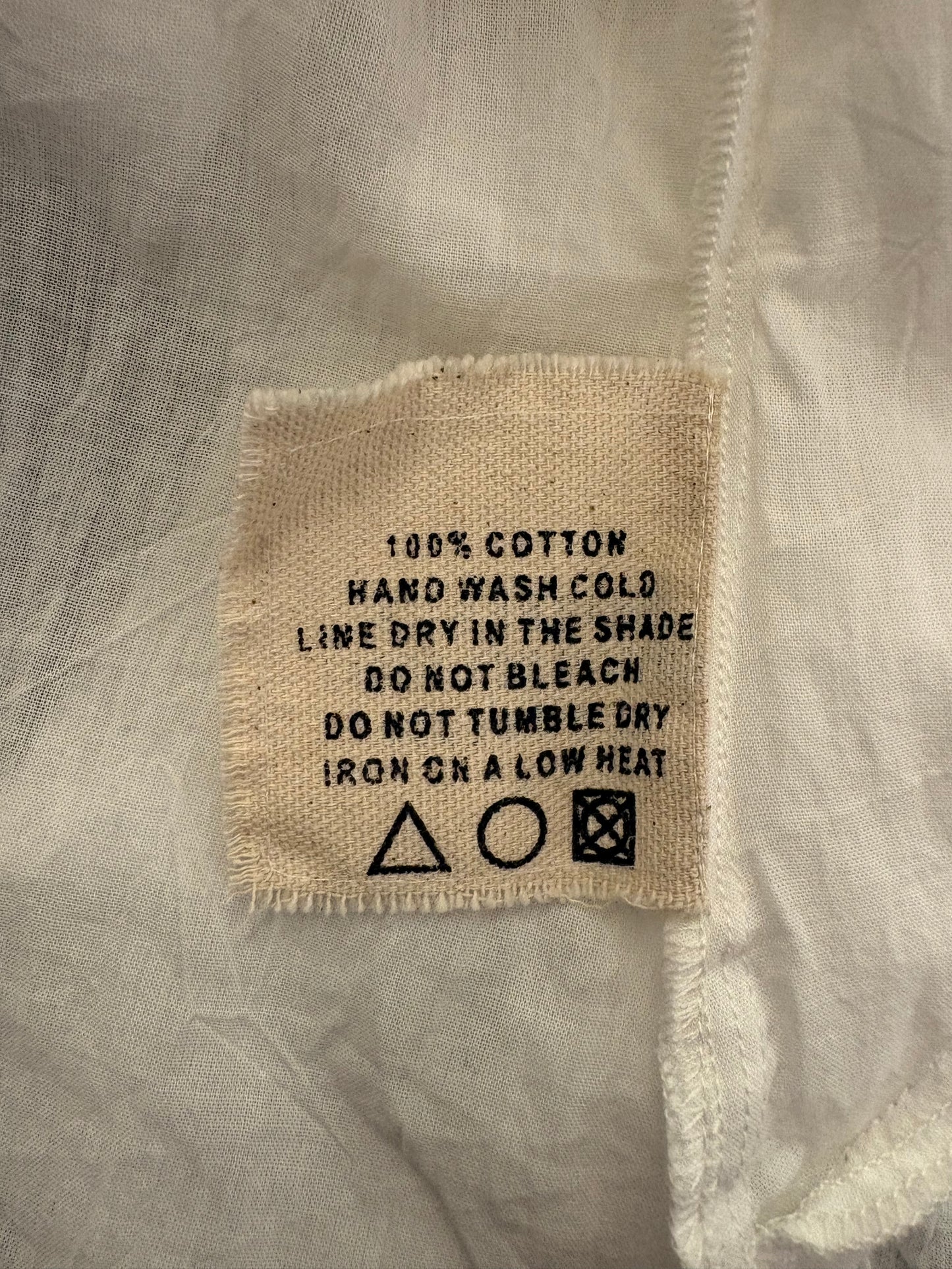 A PERFECT NOMAD Cotton White Blouse Size S