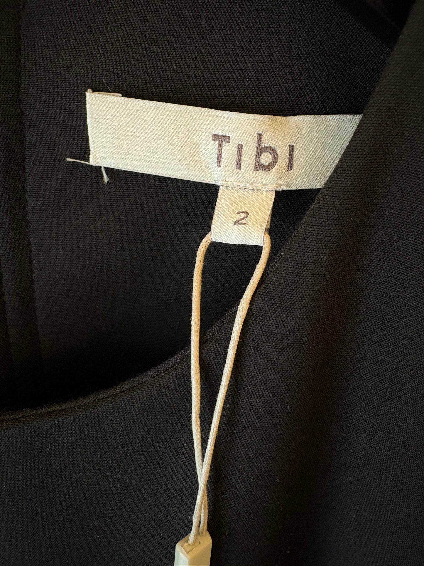 TIBI Agathe Cutout Jumpsuit Black Size 2 / XS