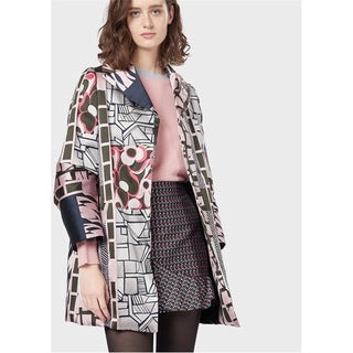 EMPORIO ARMANI Printed Coat Size EU 40