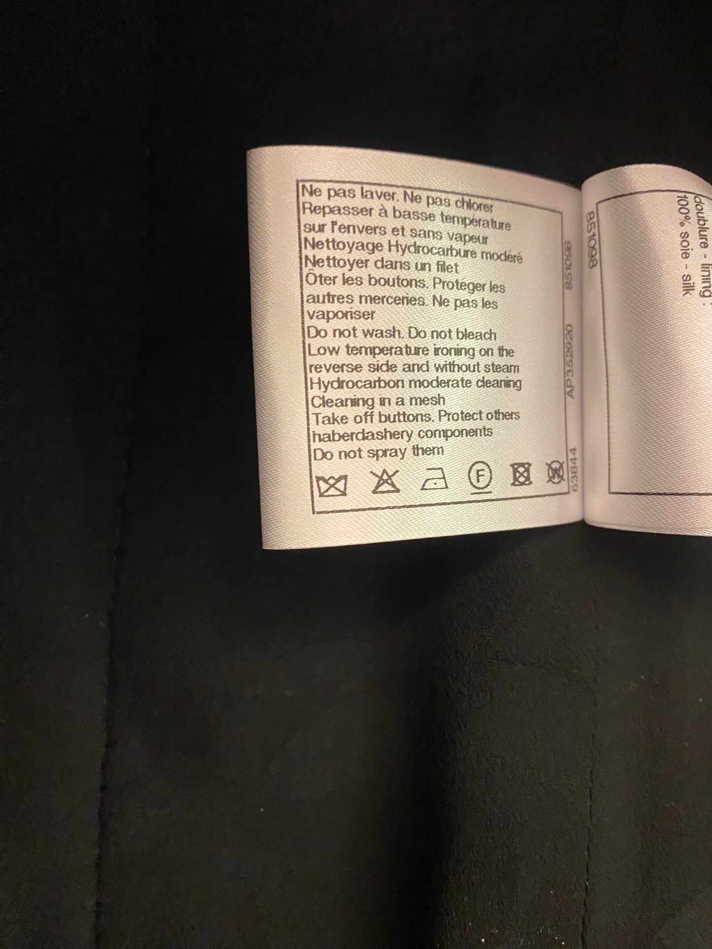 CHANEL Black and Gold Sequin Jacket Size Fr 36