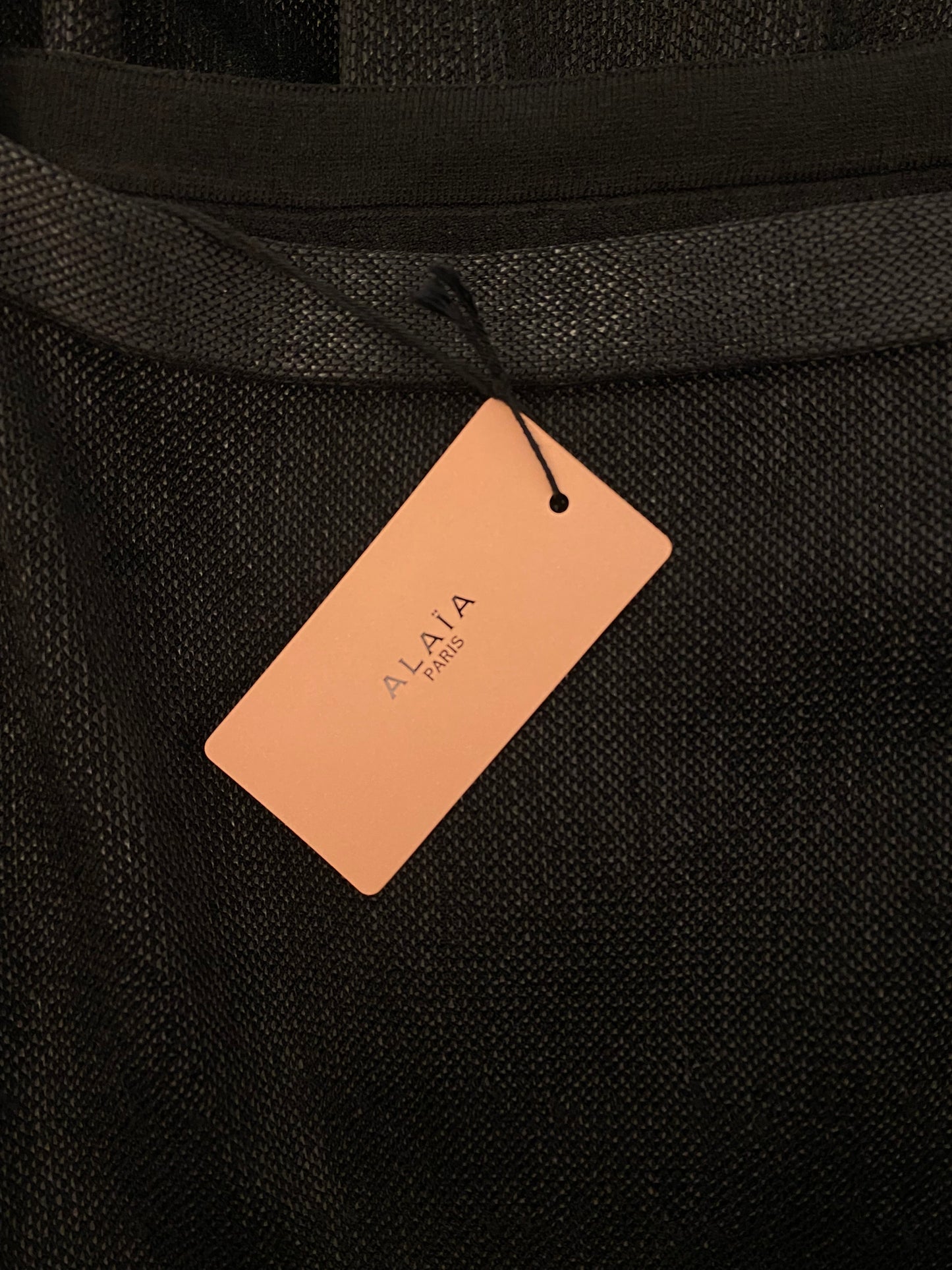 ALAÏA Black Dress Size FR 38