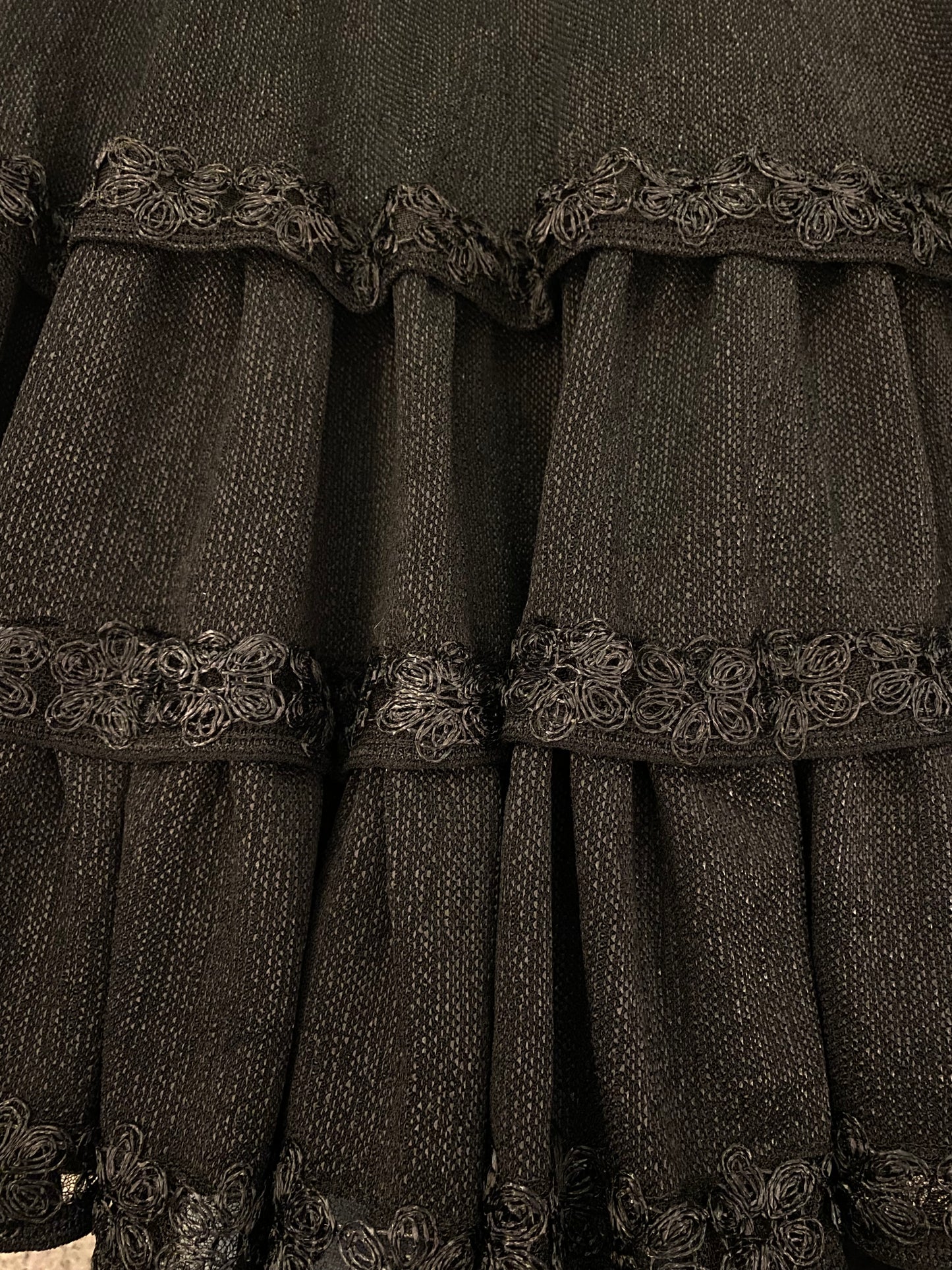 ALAÏA Black Dress Size FR 38