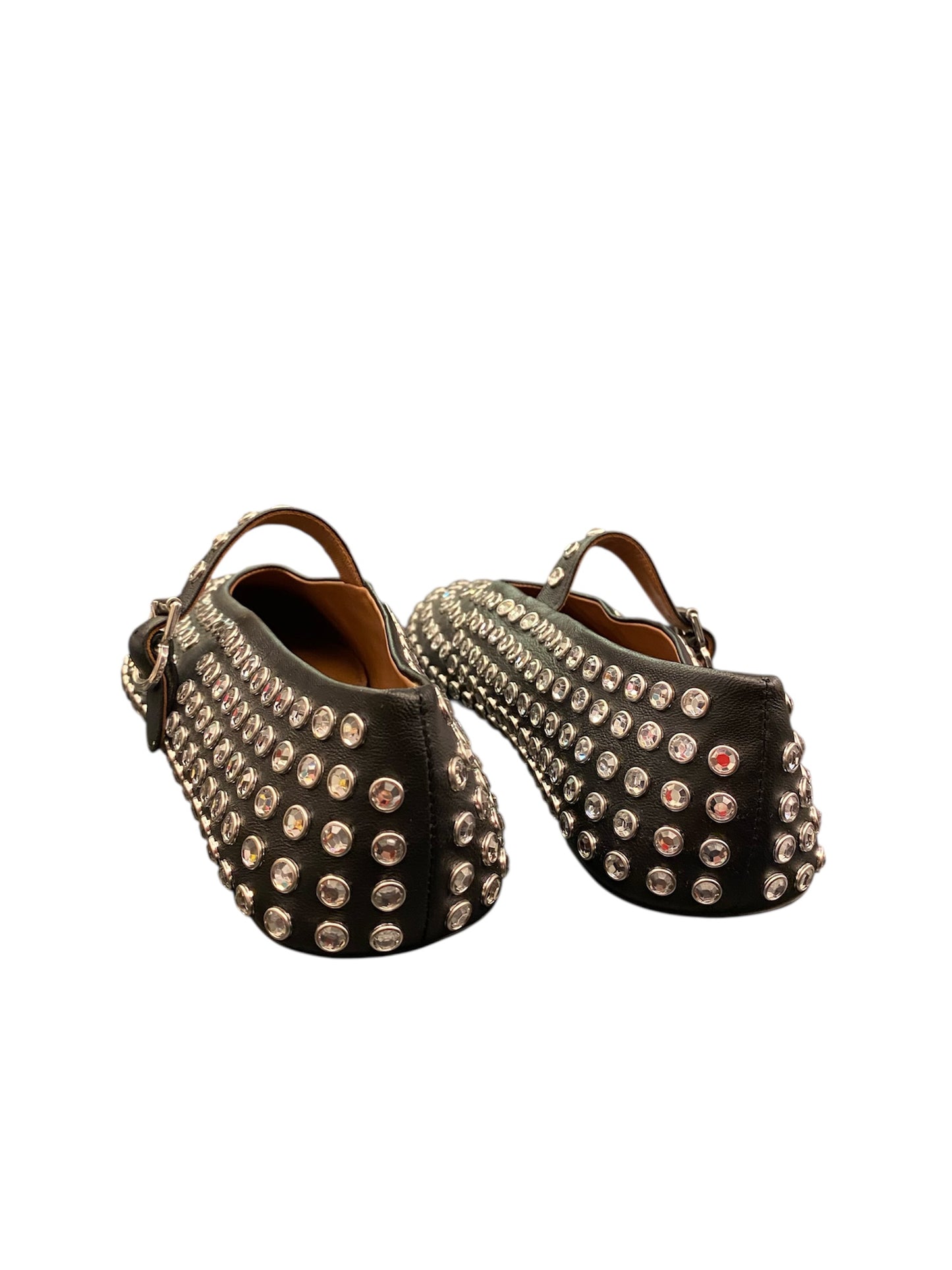 ALAÏA Strass Lambskin Ballet Flats Size 39,5