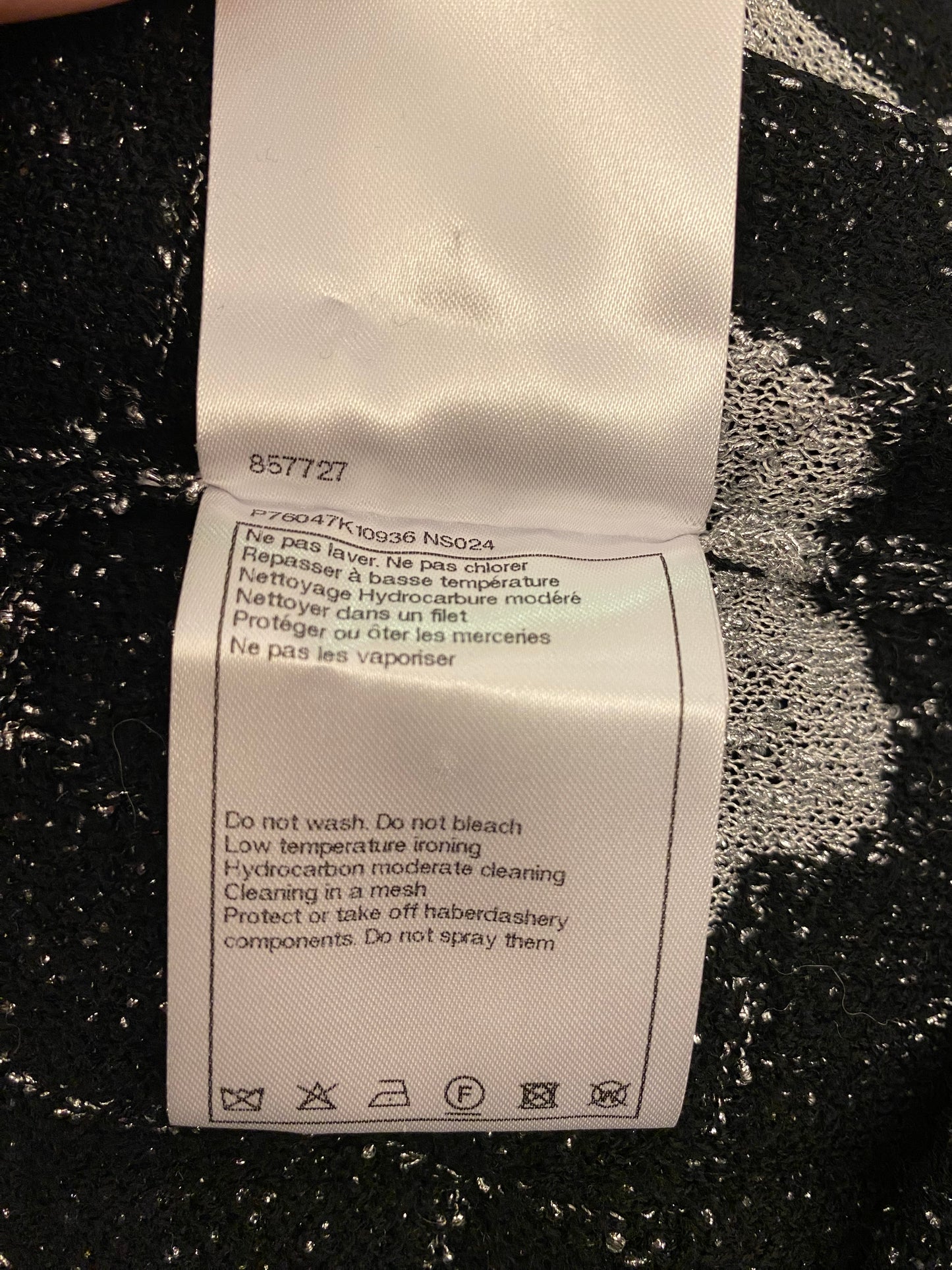 CHANEL Camellia Sweater Size 38