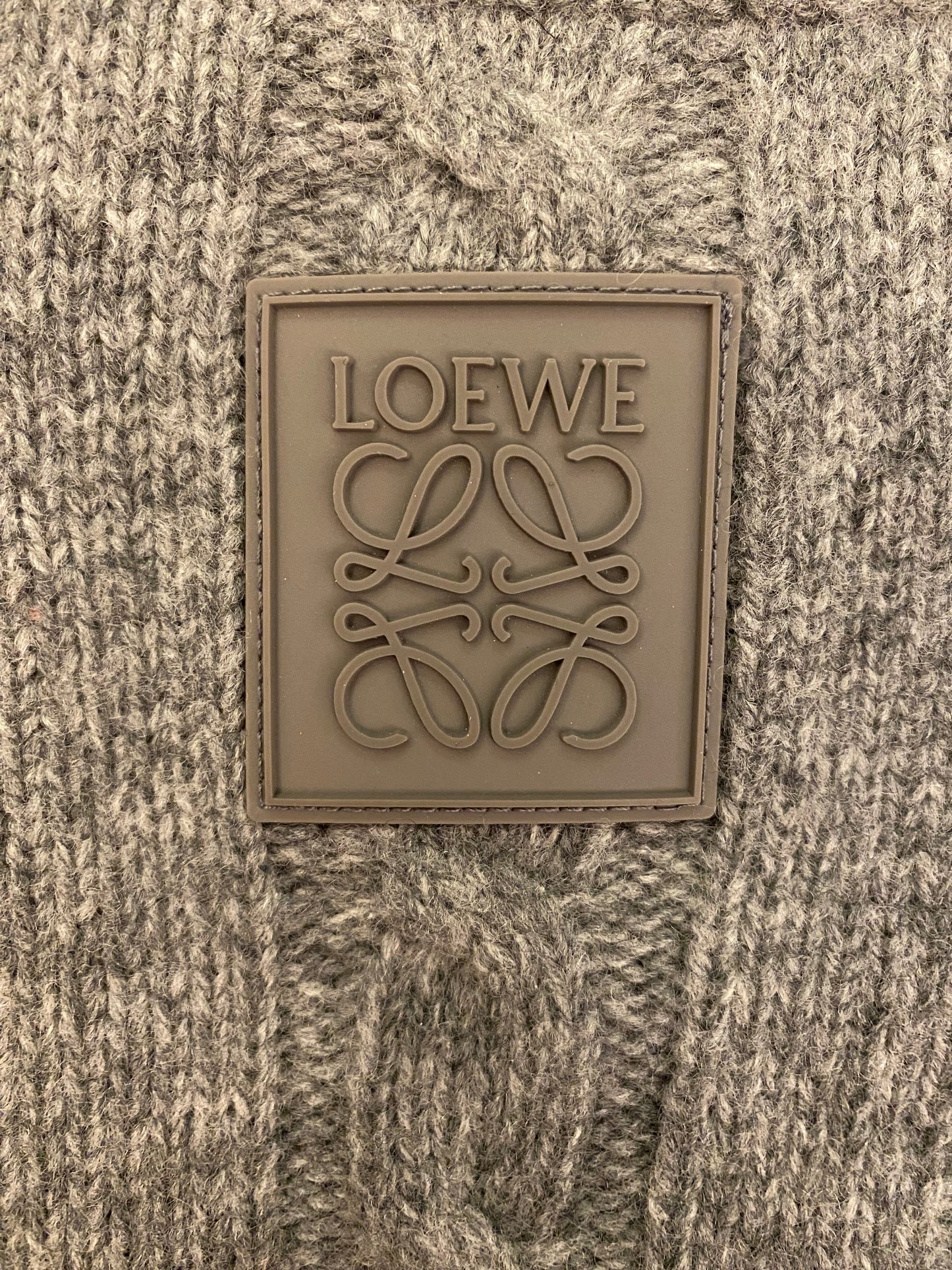 LOEWE Classic Sweater Grey Size S